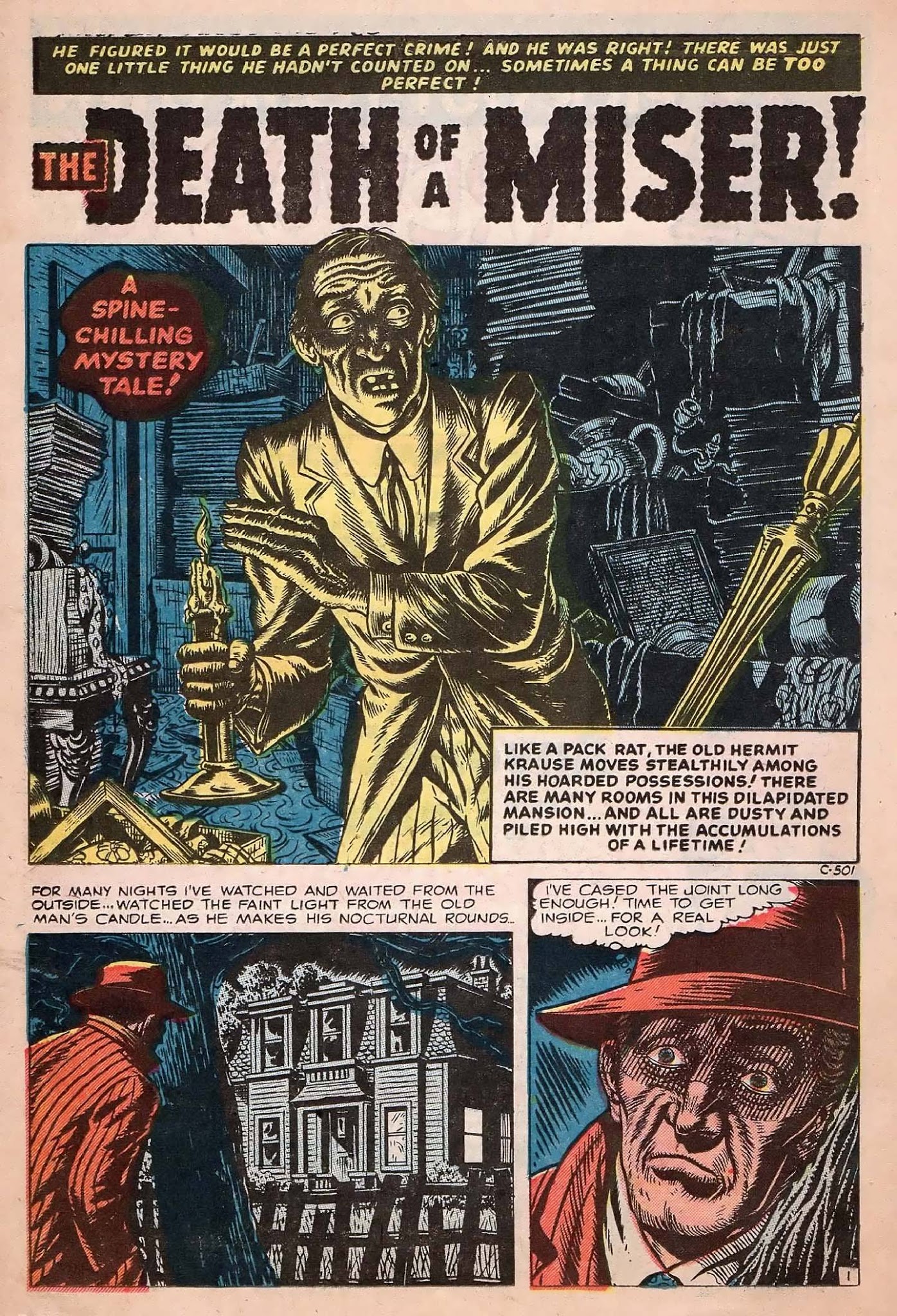 Read online Mystery Tales comic -  Issue #13 - 21