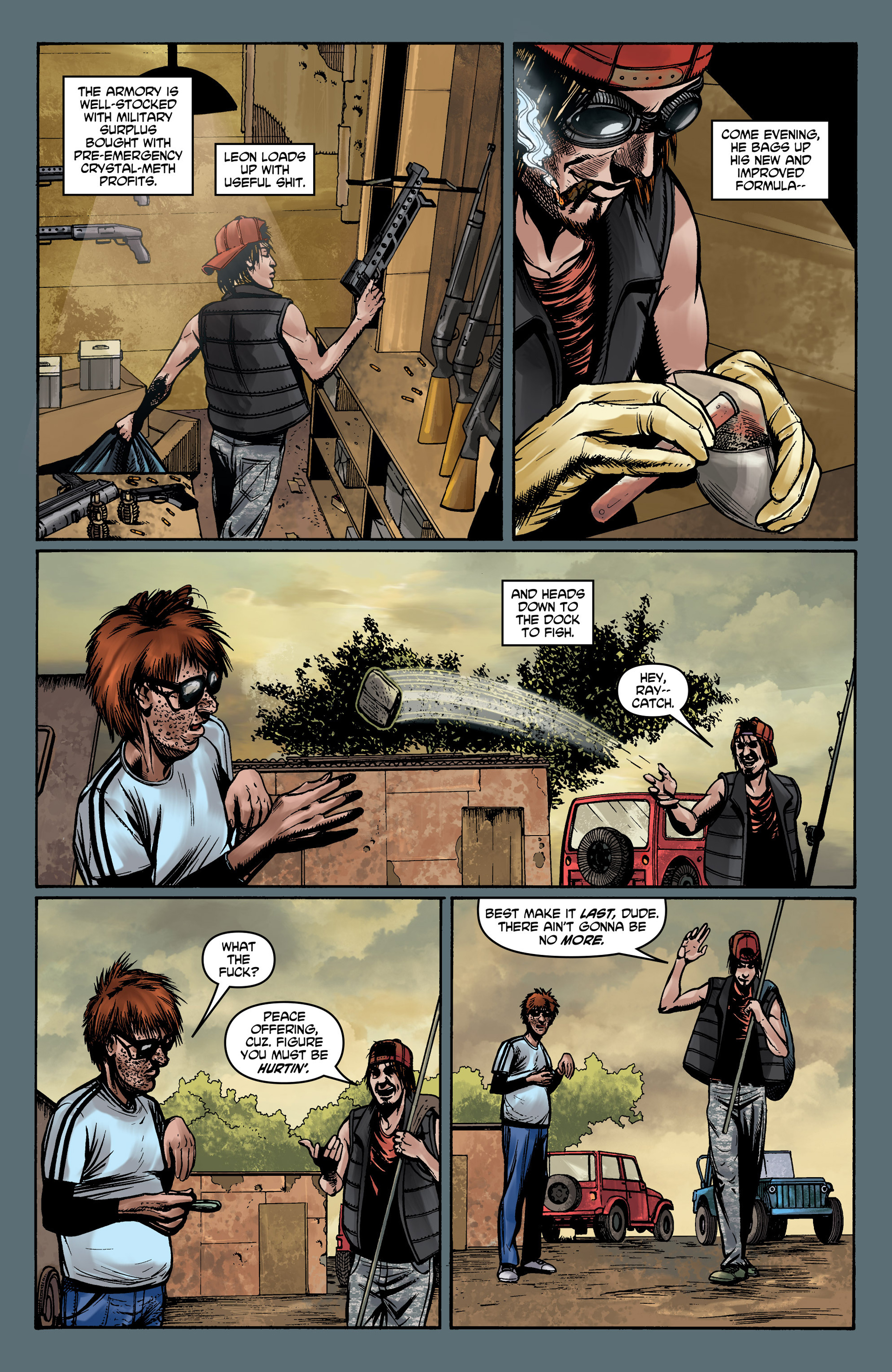Read online Crossed: Badlands comic -  Issue #6 - 12