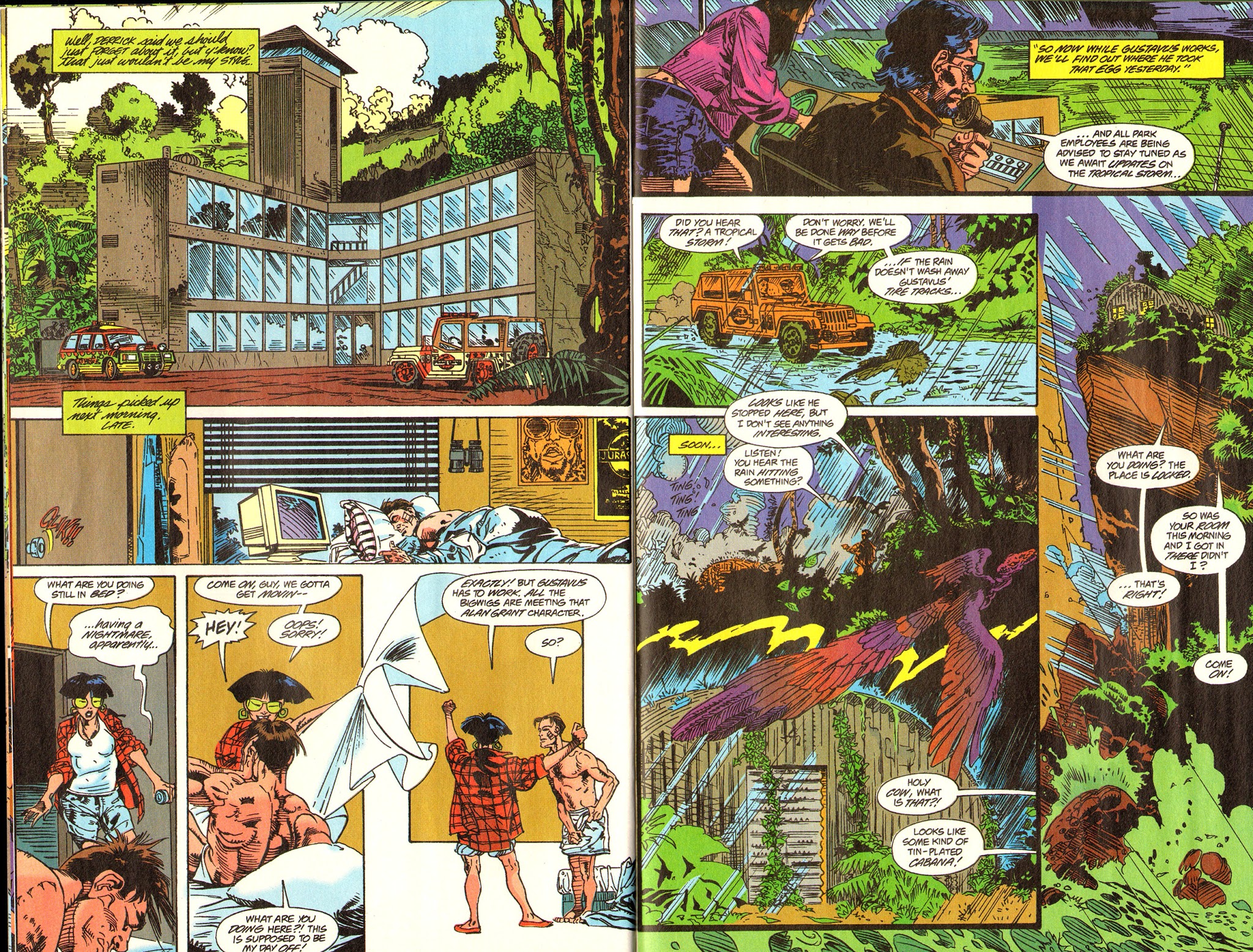 Read online Return To Jurassic Park comic -  Issue #5 - 8