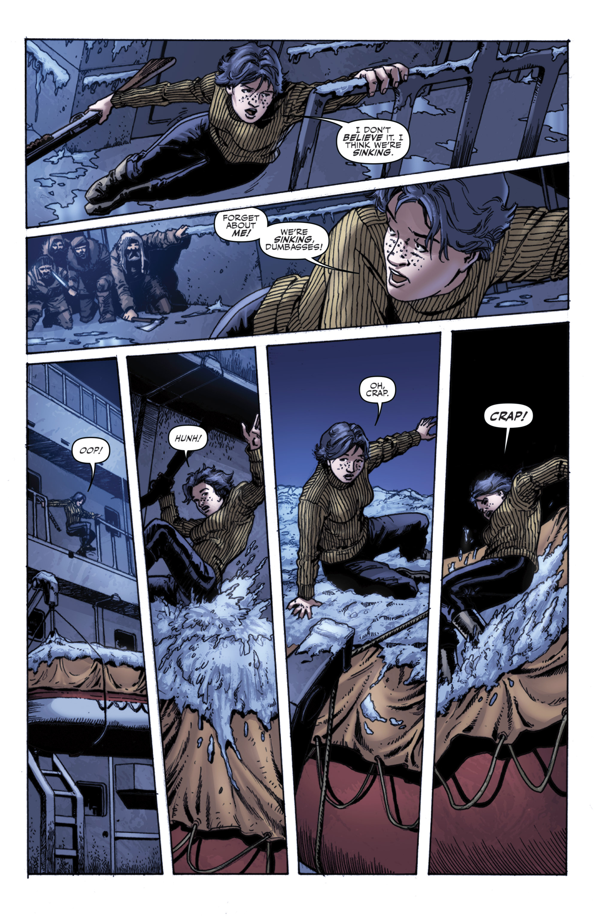 Read online Winterworld: Frozen Fleet comic -  Issue #3 - 14