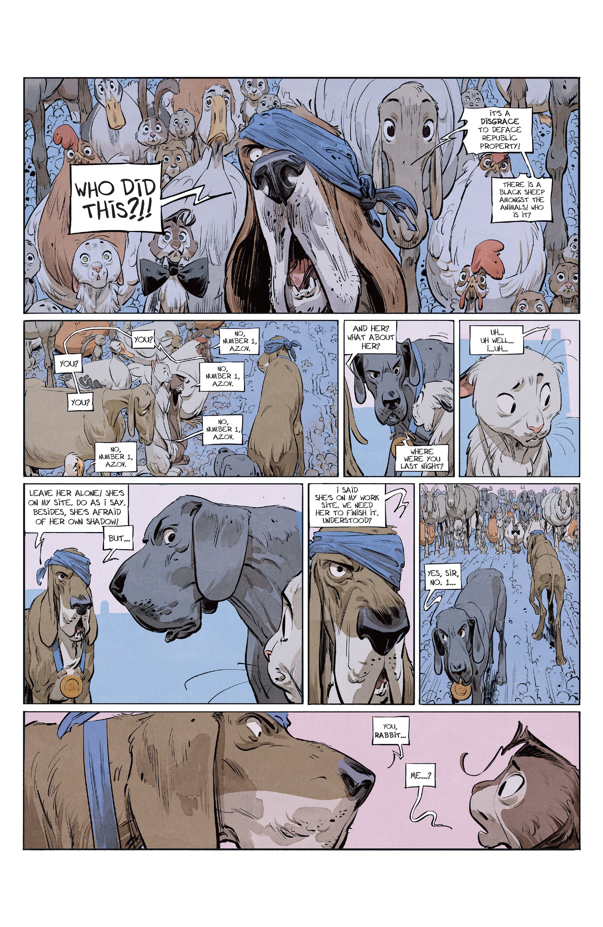 Read online Animal Castle comic -  Issue #3 - 11