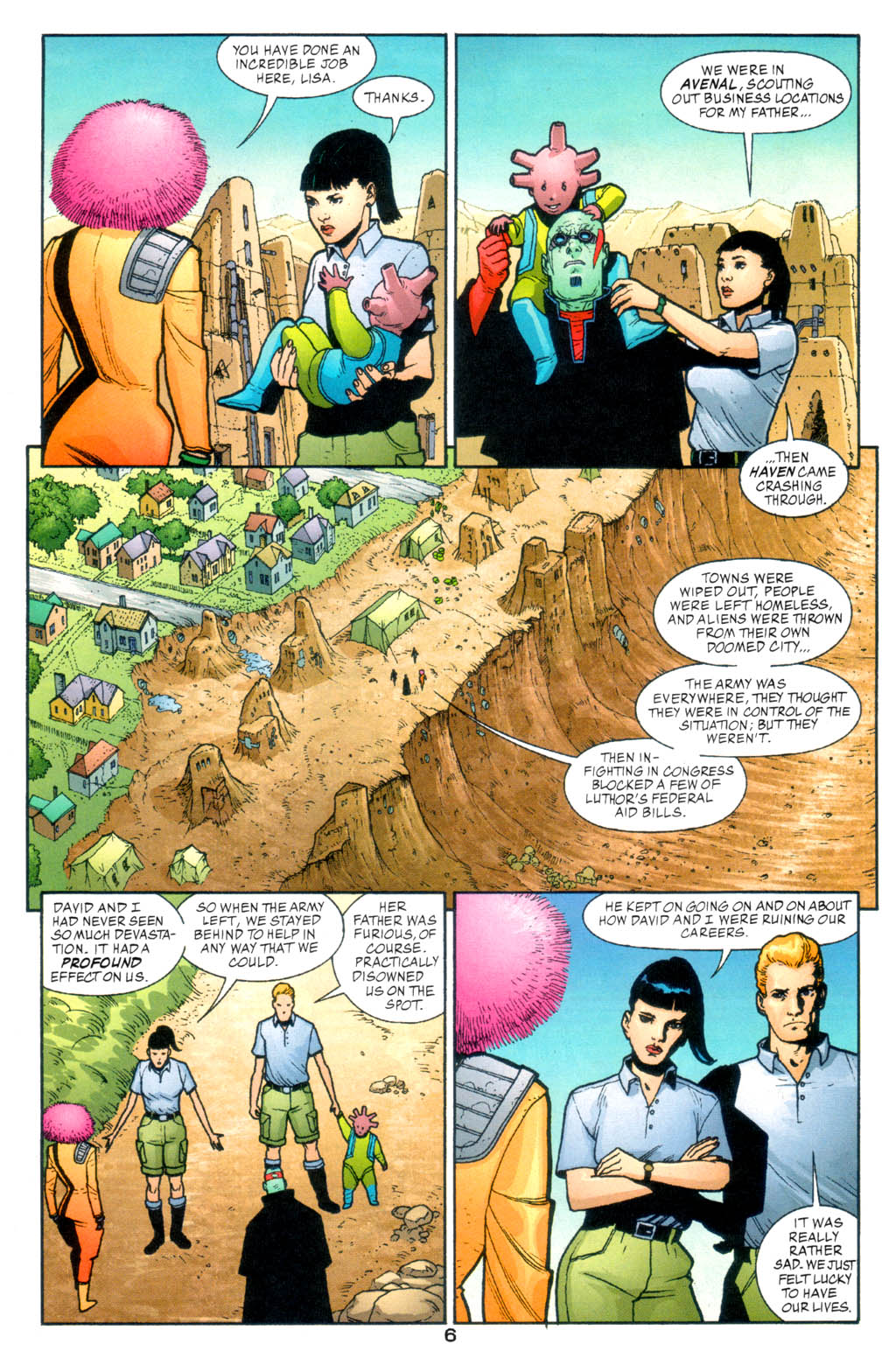 Read online Haven: The Broken City comic -  Issue #6 - 7