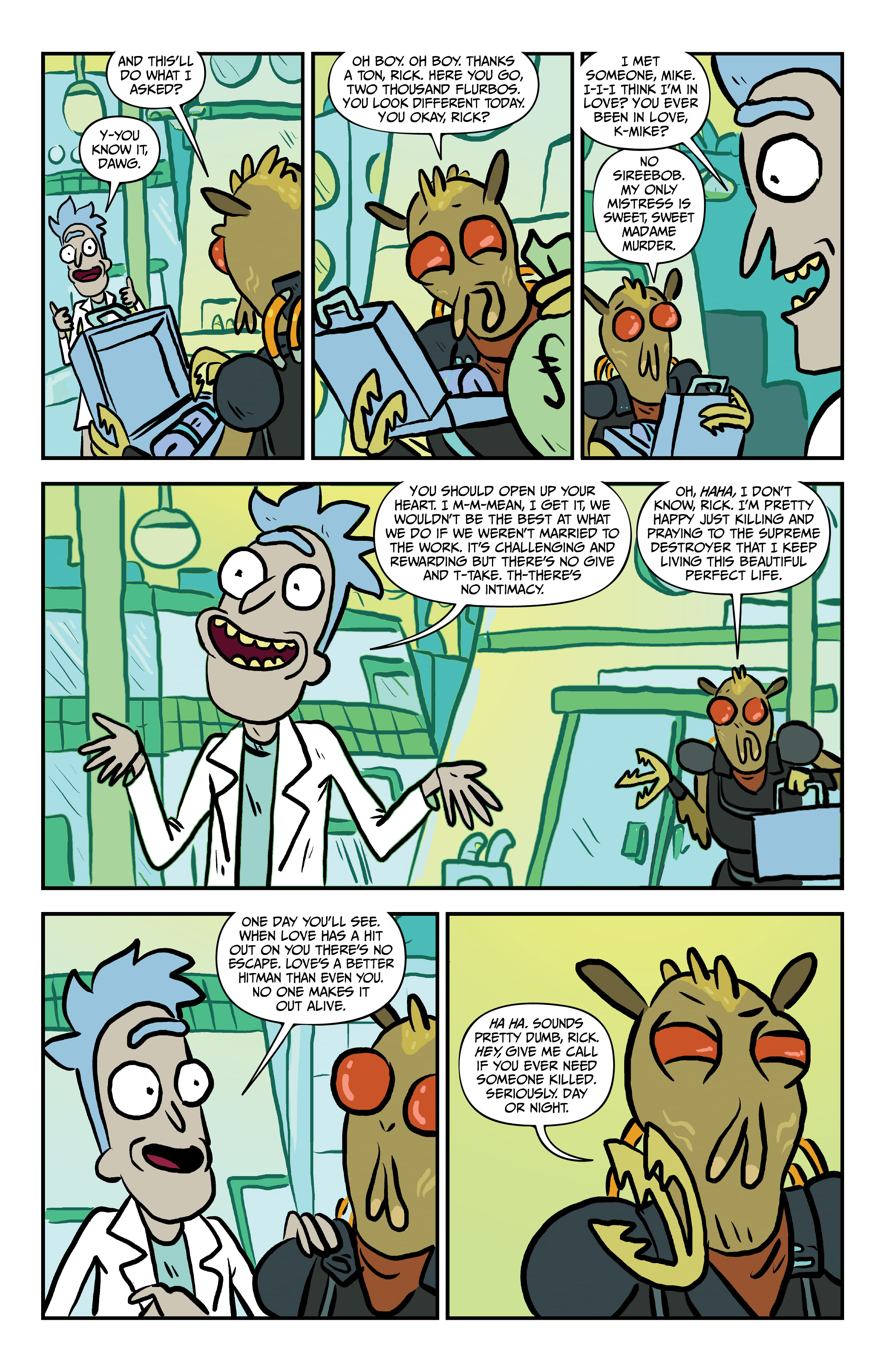 Read online Rick and Morty comic -  Issue # (2015) _Deluxe Edition 5 (Part 1) - 55