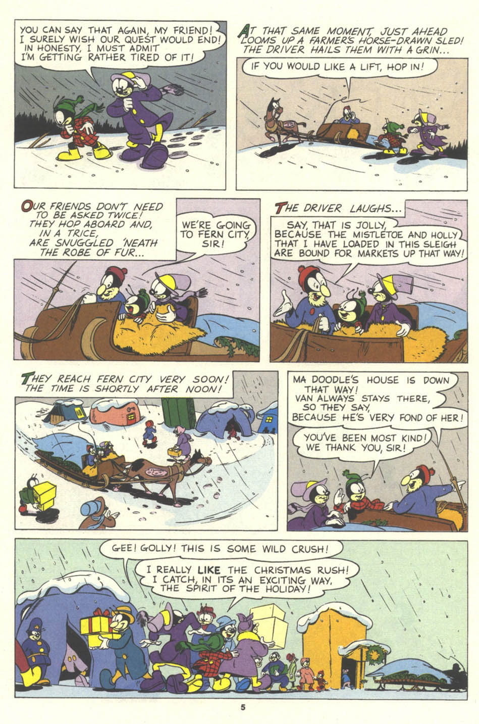 Read online Walt Disney's Comics and Stories comic -  Issue #556 - 19