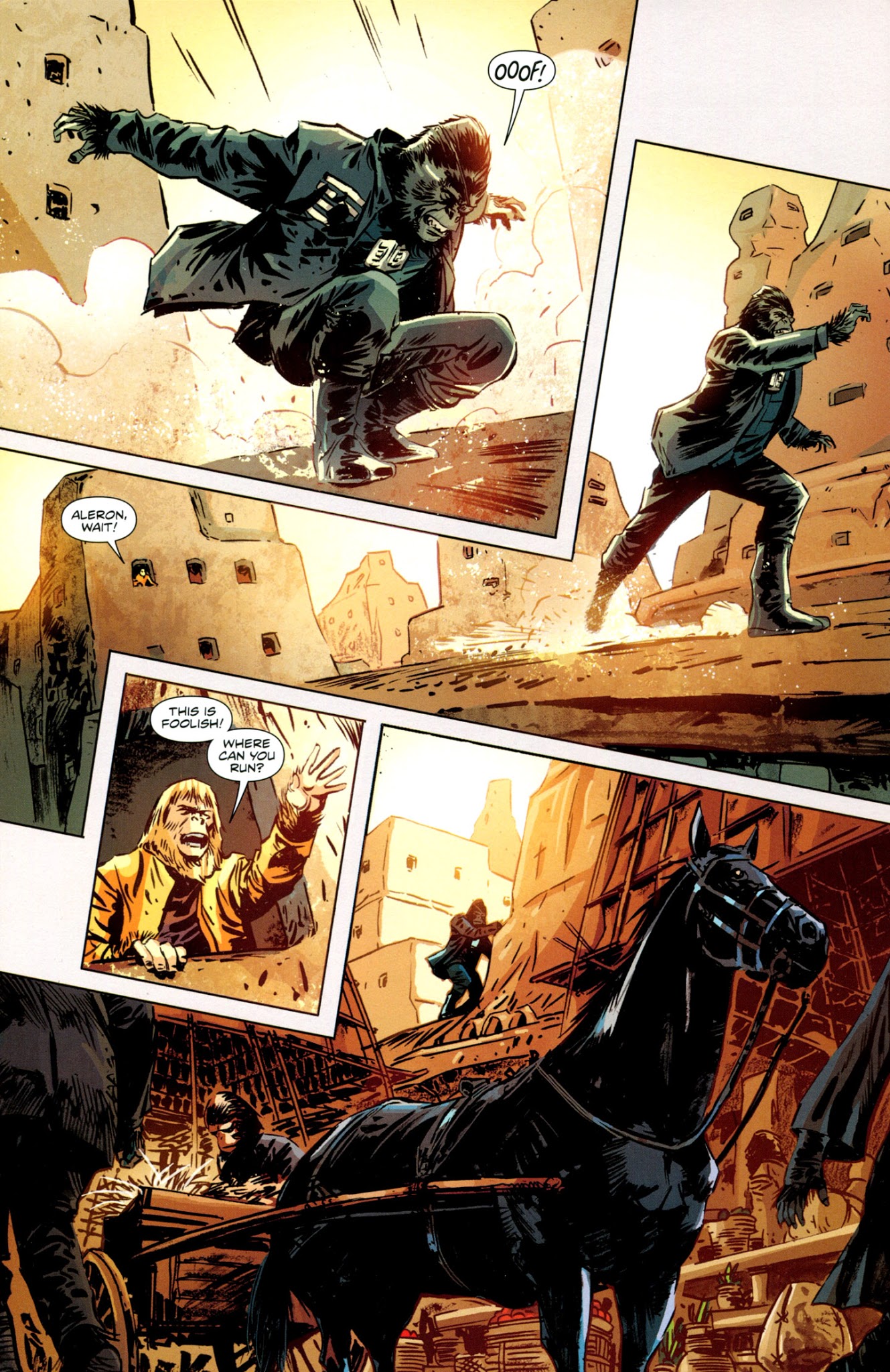 Read online Betrayal of the Planet of the Apes comic -  Issue #2 - 6