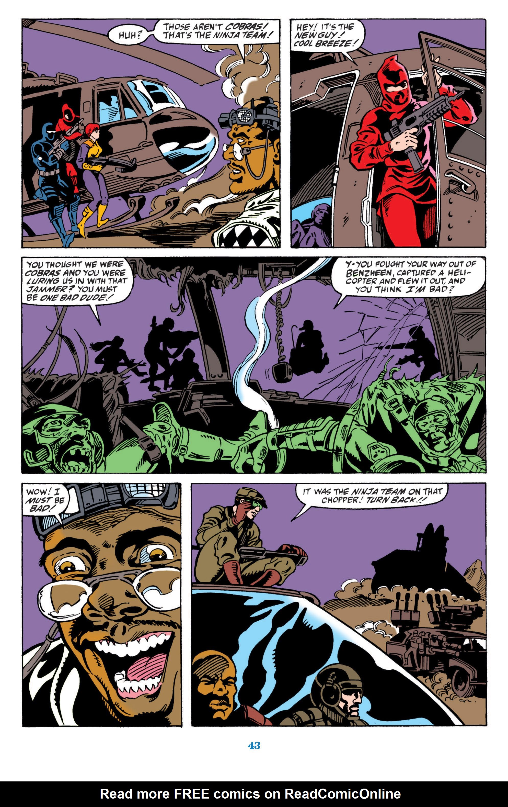 Read online Classic G.I. Joe comic -  Issue # TPB 12 (Part 1) - 44