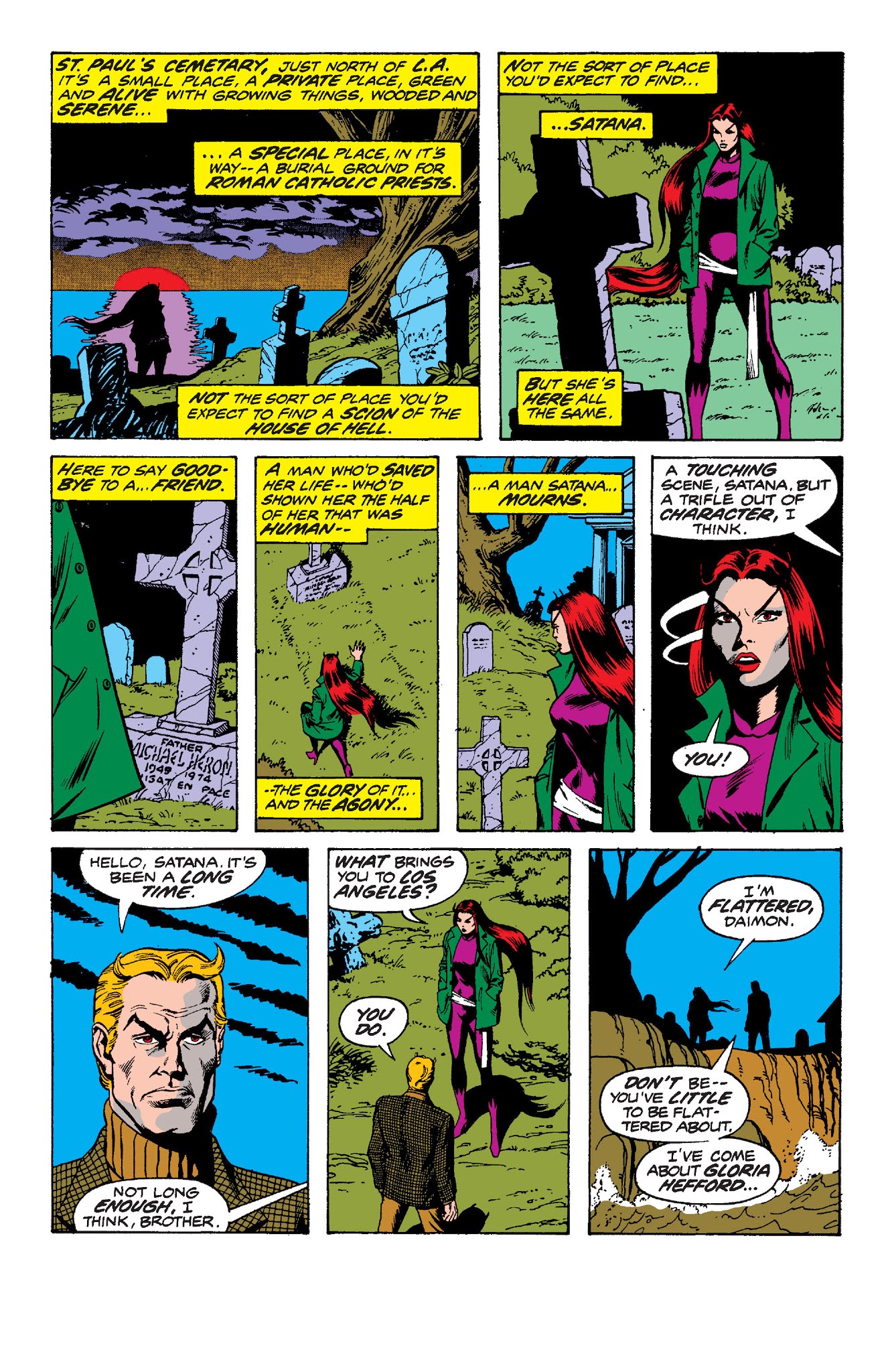 Read online Son of Satan Classic comic -  Issue # TPB (Part 4) - 3