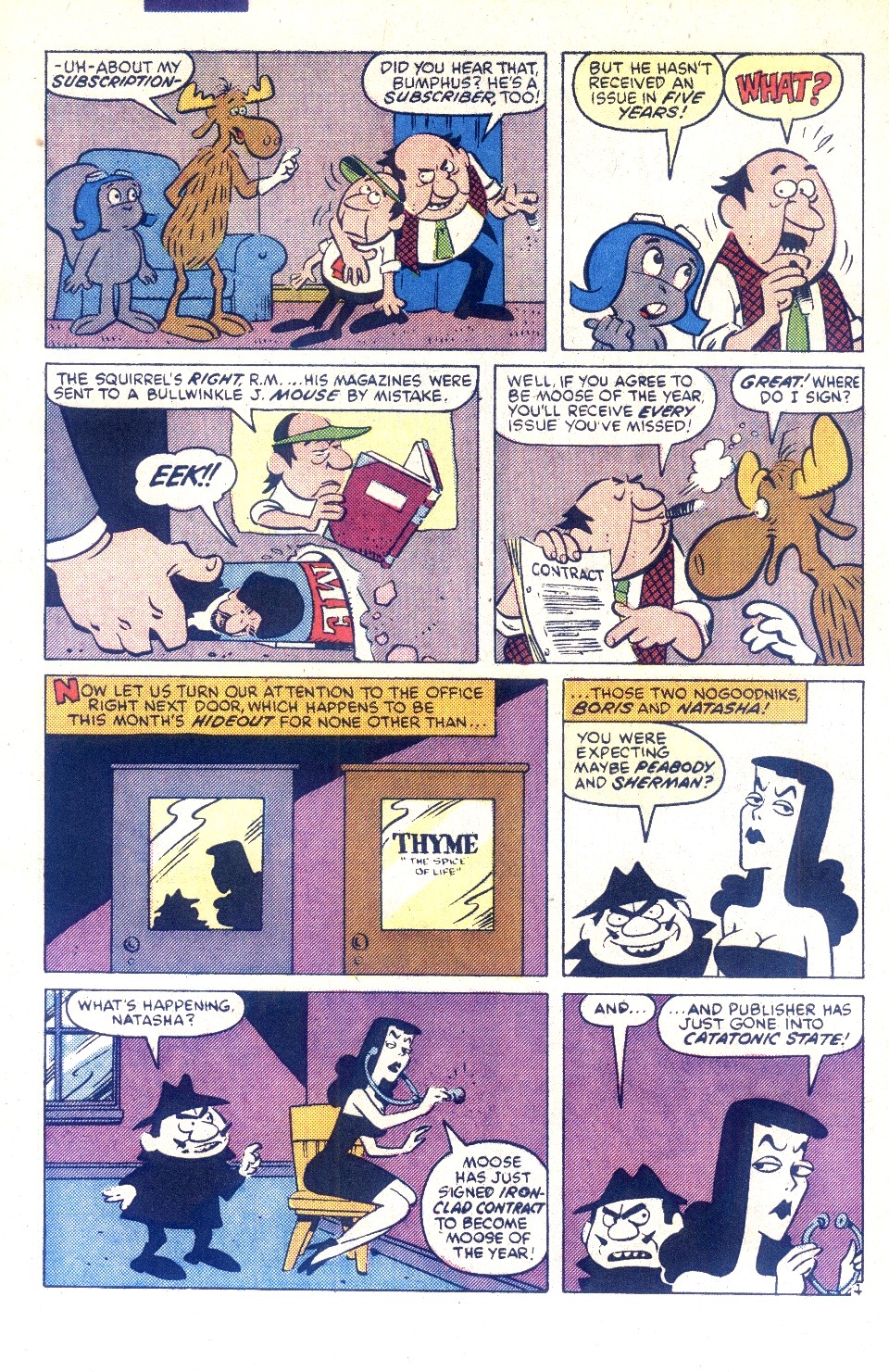 Read online Bullwinkle and Rocky comic -  Issue #3 - 6