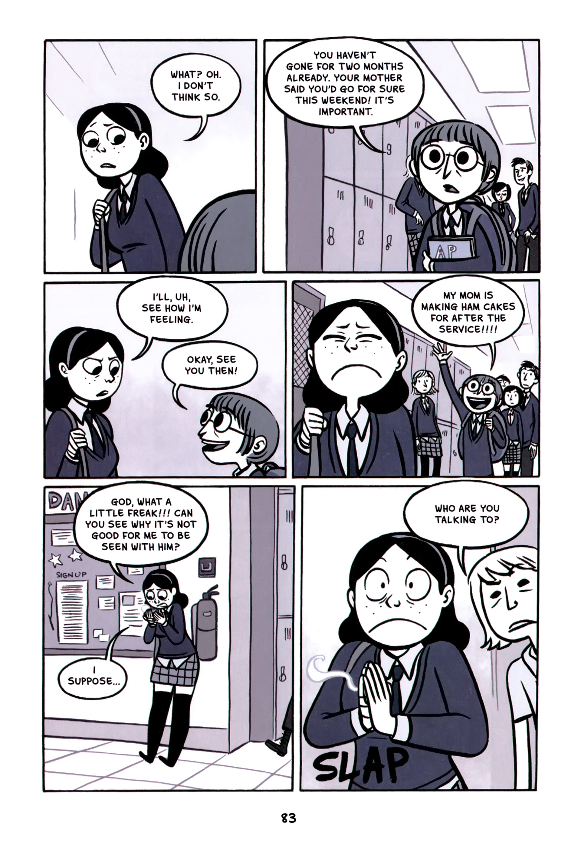 Read online Anya's Ghost comic -  Issue #1 - 84