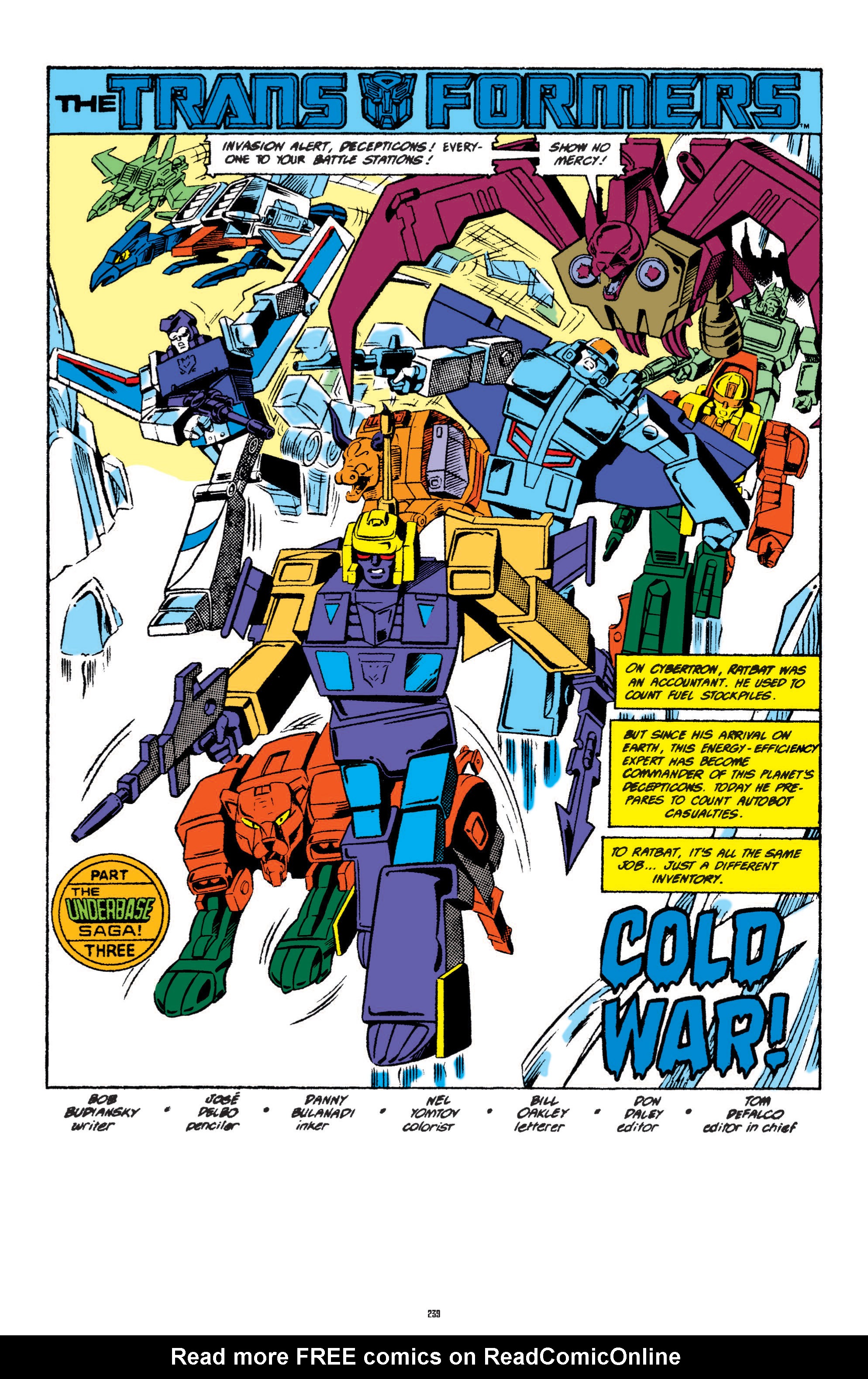 Read online The Transformers Classics comic -  Issue # TPB 4 - 240