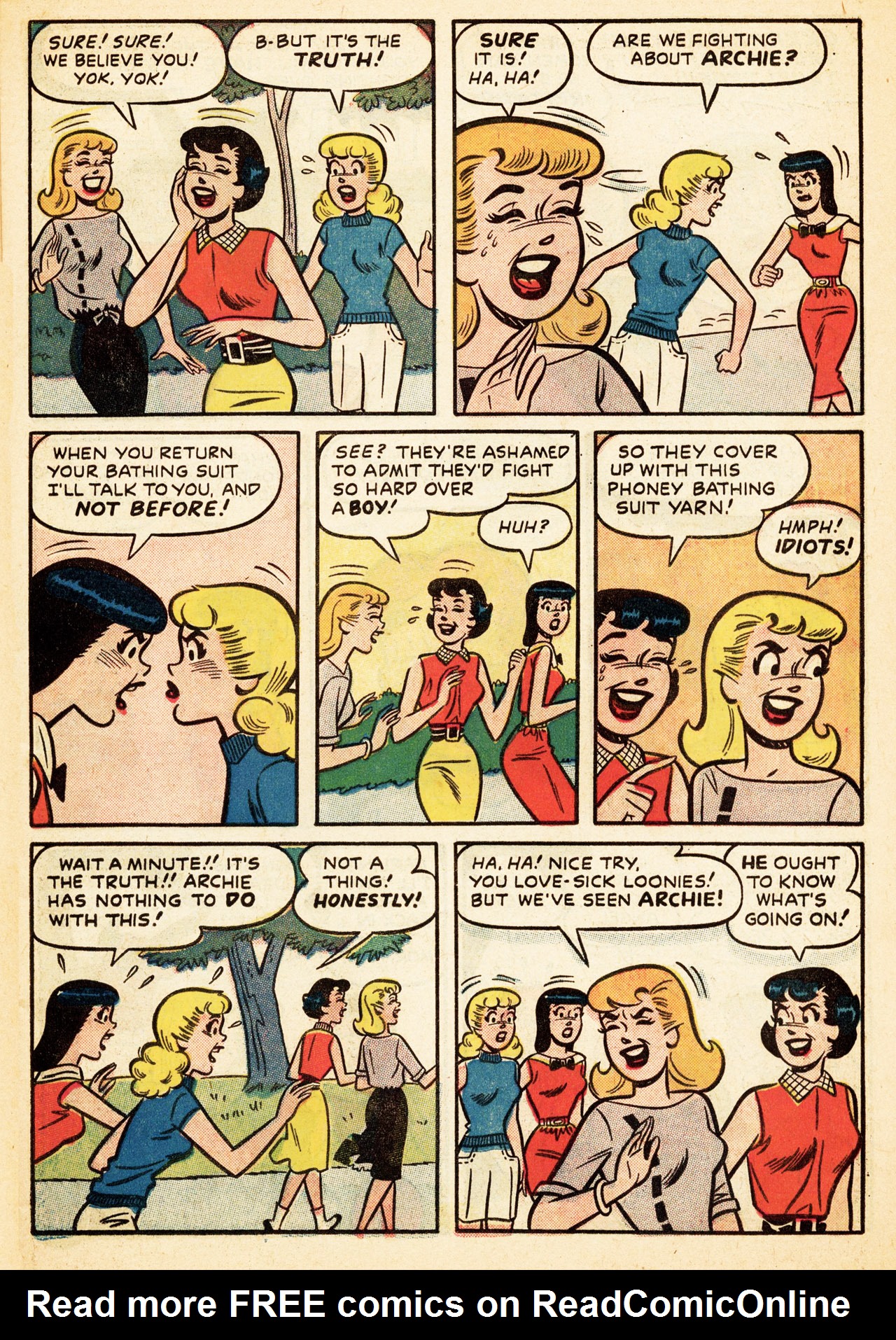 Read online Archie's Girls Betty and Veronica comic -  Issue #67 - 7