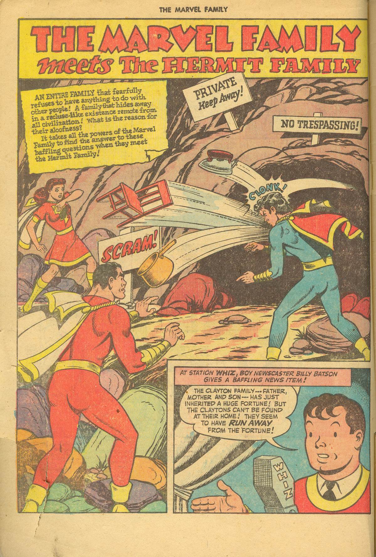 Read online The Marvel Family comic -  Issue #33 - 4