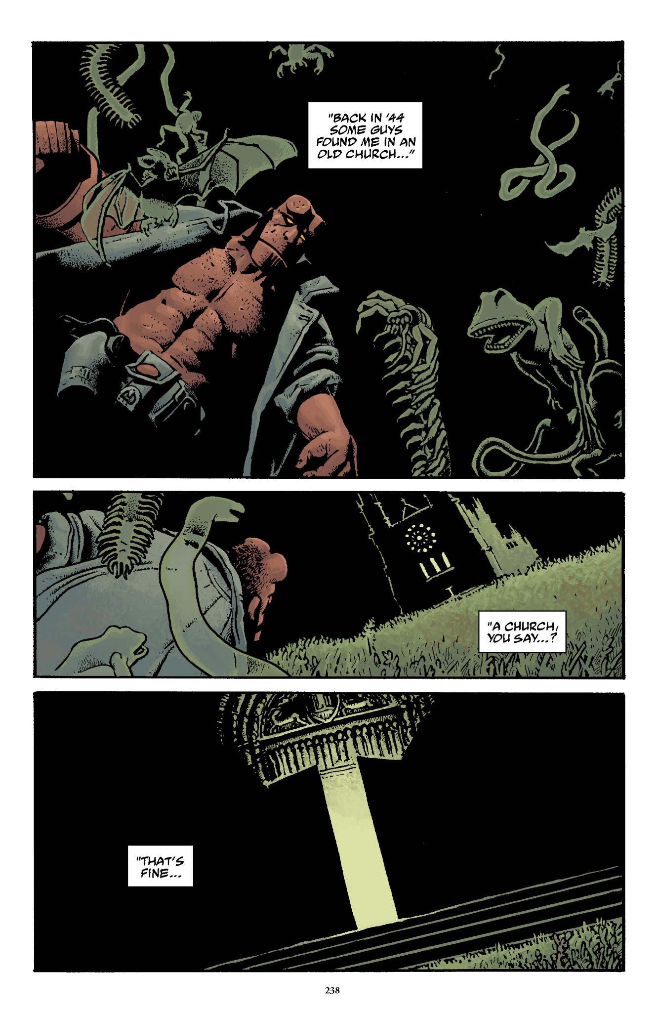 Read online Hellboy The Complete Short Stories comic -  Issue # TPB 1 (Part 3) - 39