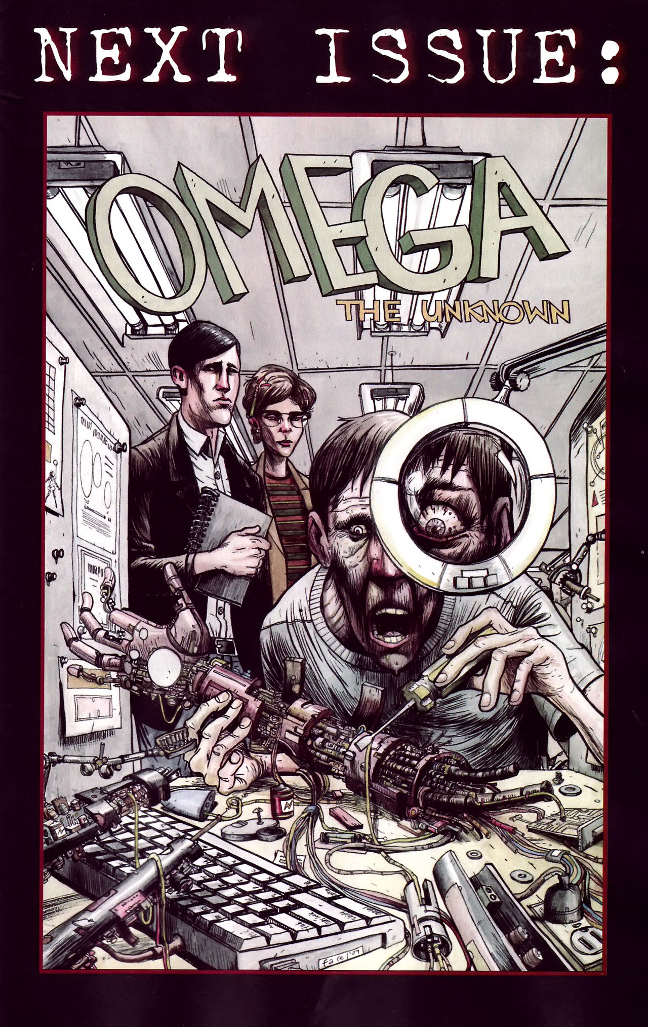 Read online Omega: The Unknown (2007) comic -  Issue #5 - 24