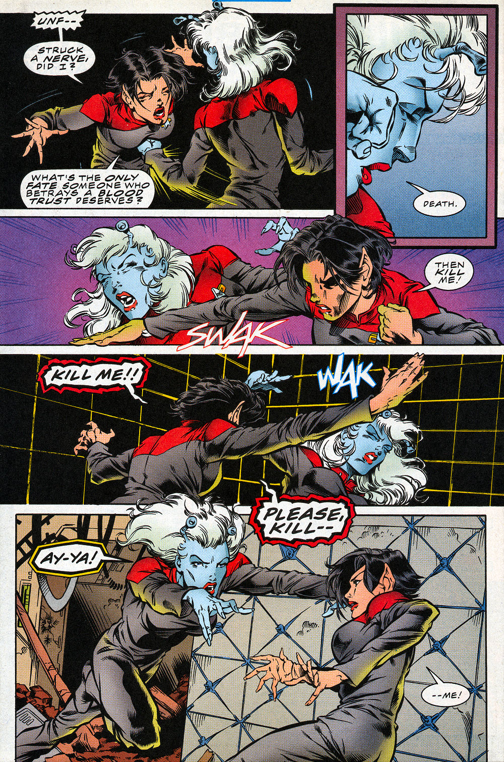 Read online Star Trek: Starfleet Academy (1996) comic -  Issue #14 - 18