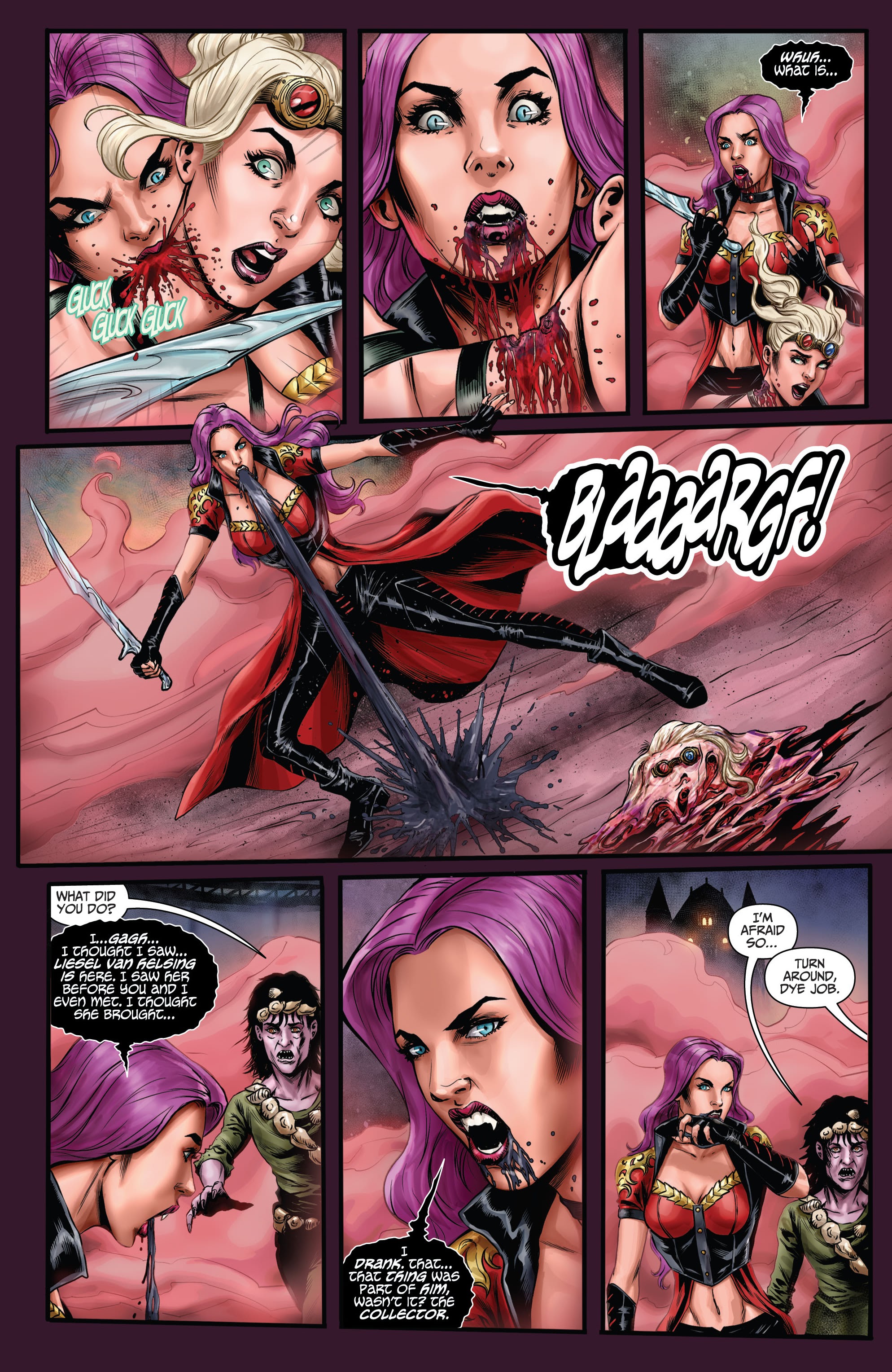 Read online Grimm Universe Presents Quarterly: Dracula's Daughter comic -  Issue # TPB - 39
