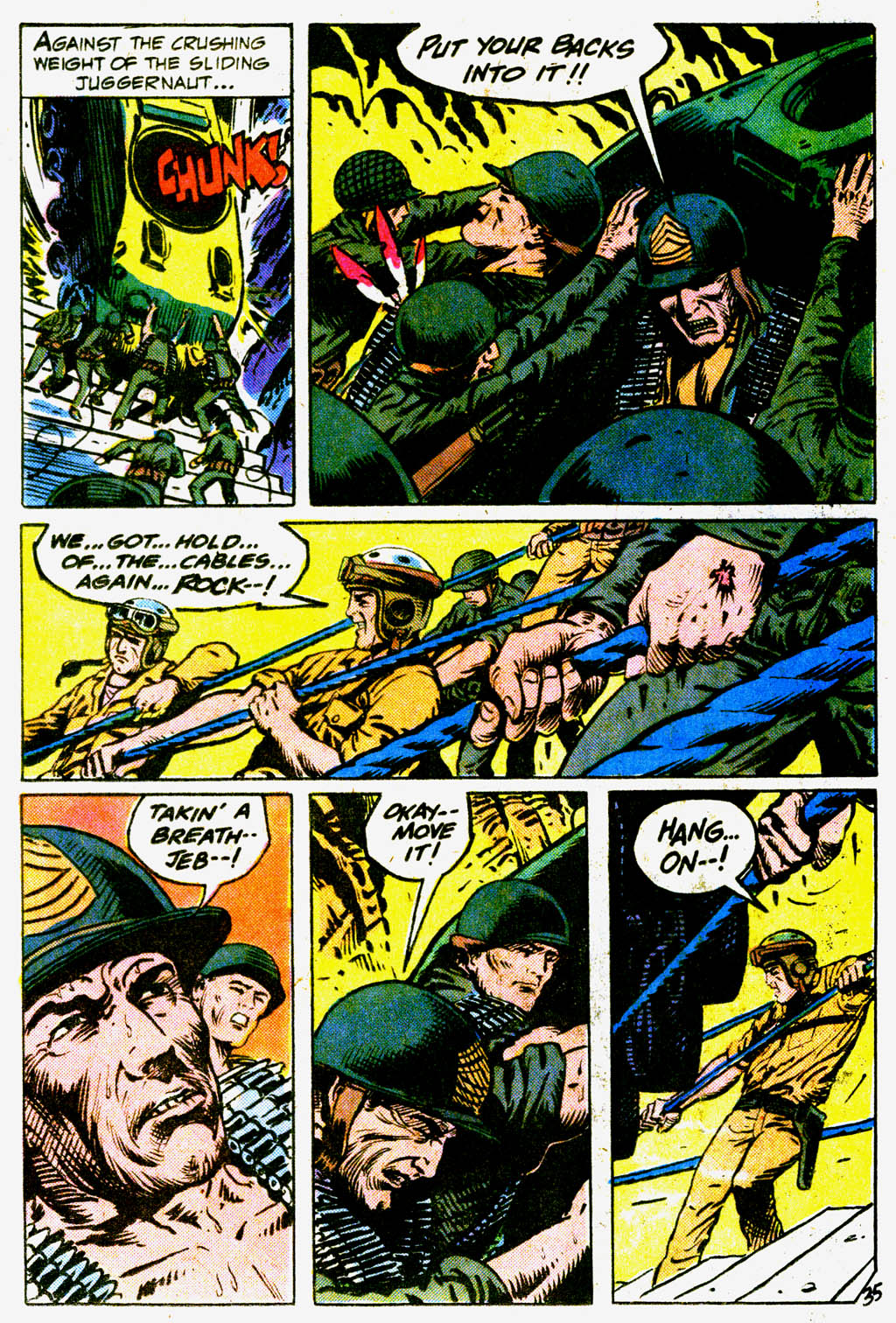 Read online G.I. Combat (1952) comic -  Issue #246 - 39