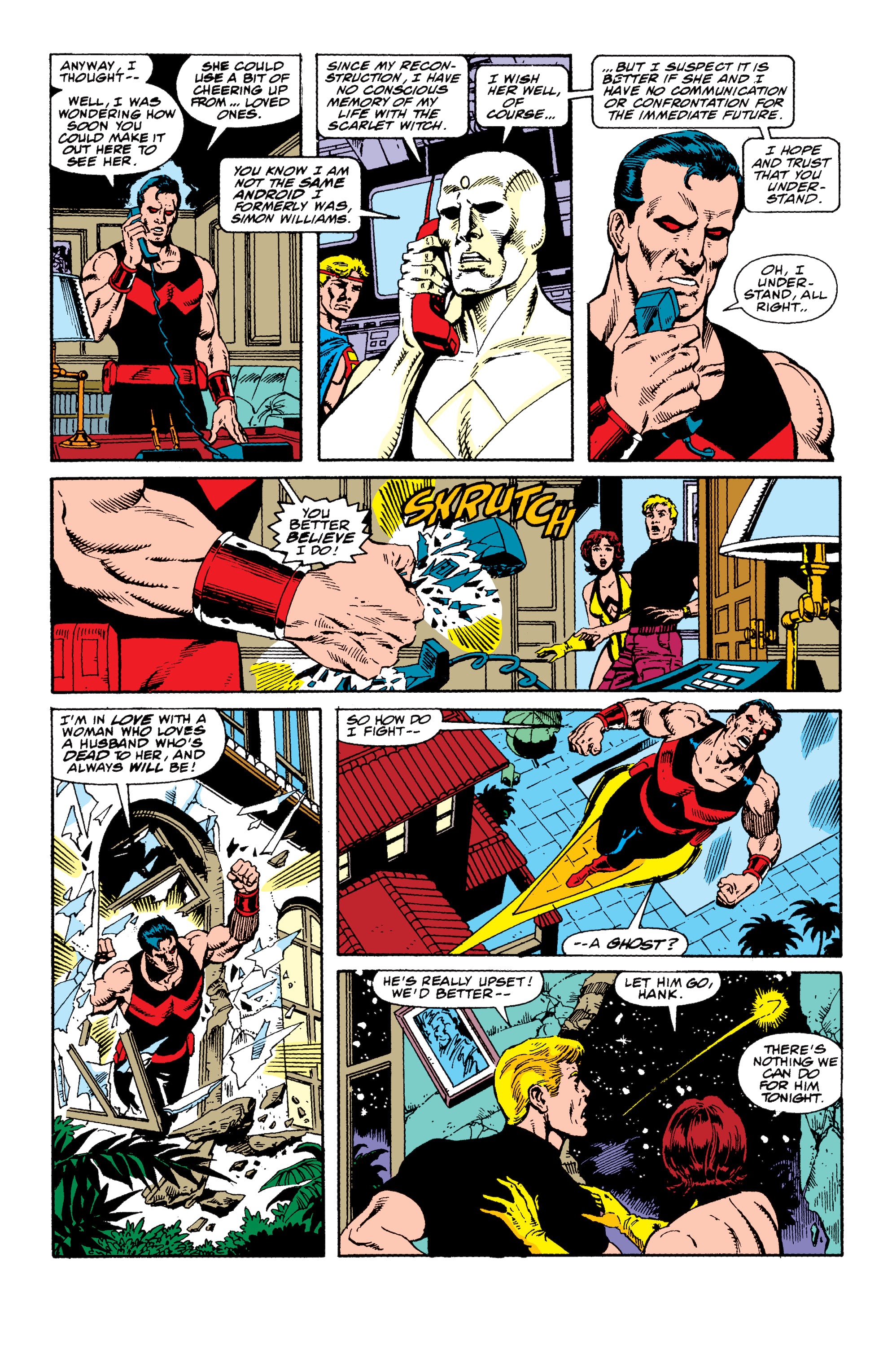 Read online Avengers West Coast Epic Collection: How The West Was Won comic -  Issue #Avengers West Coast Epic Collection Darker Than Scarlet (Part 4) - 94