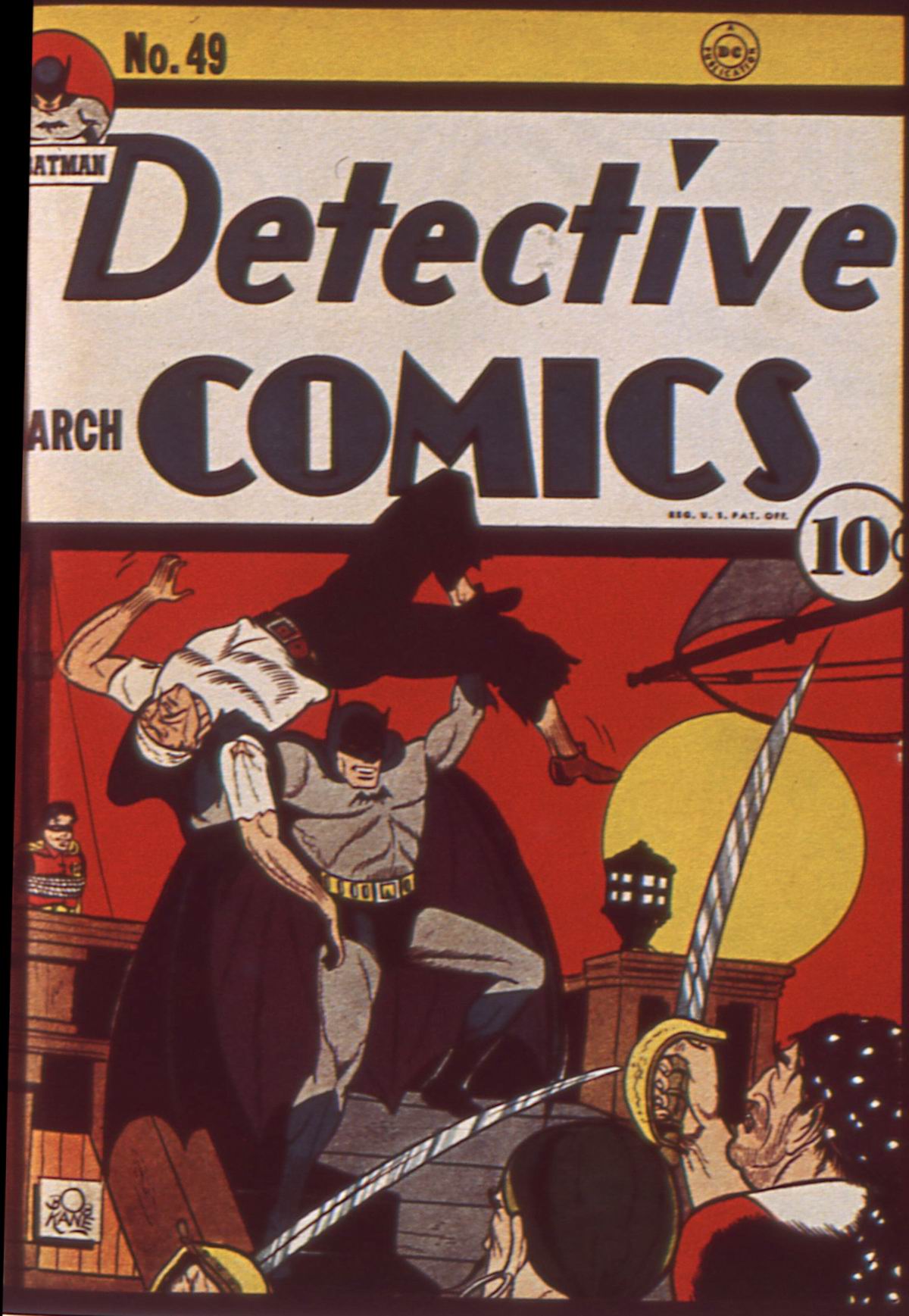 Read online Detective Comics (1937) comic -  Issue #49 - 1