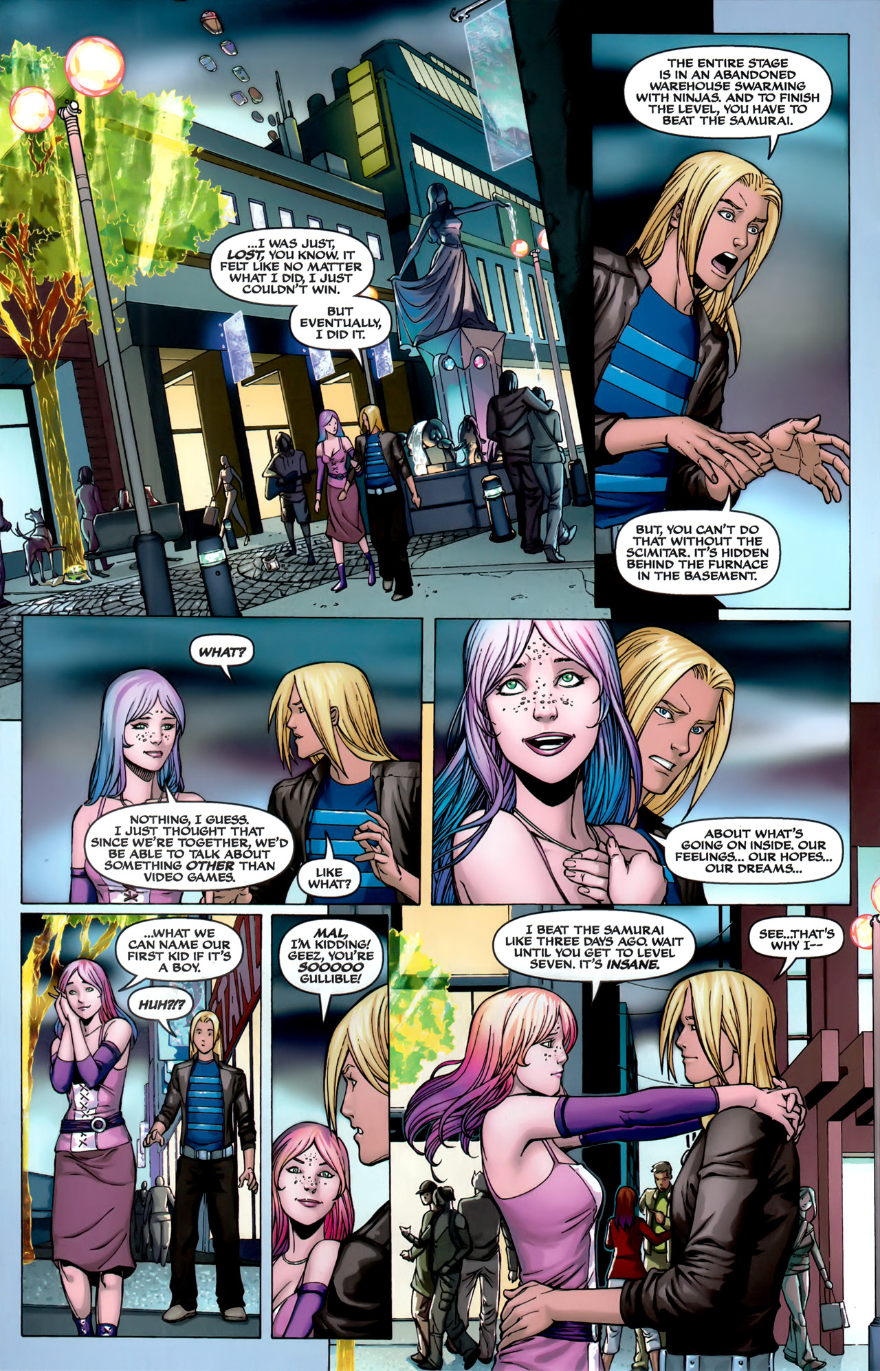 Read online Michael Turner's Soulfire (2009) comic -  Issue #1 - 18