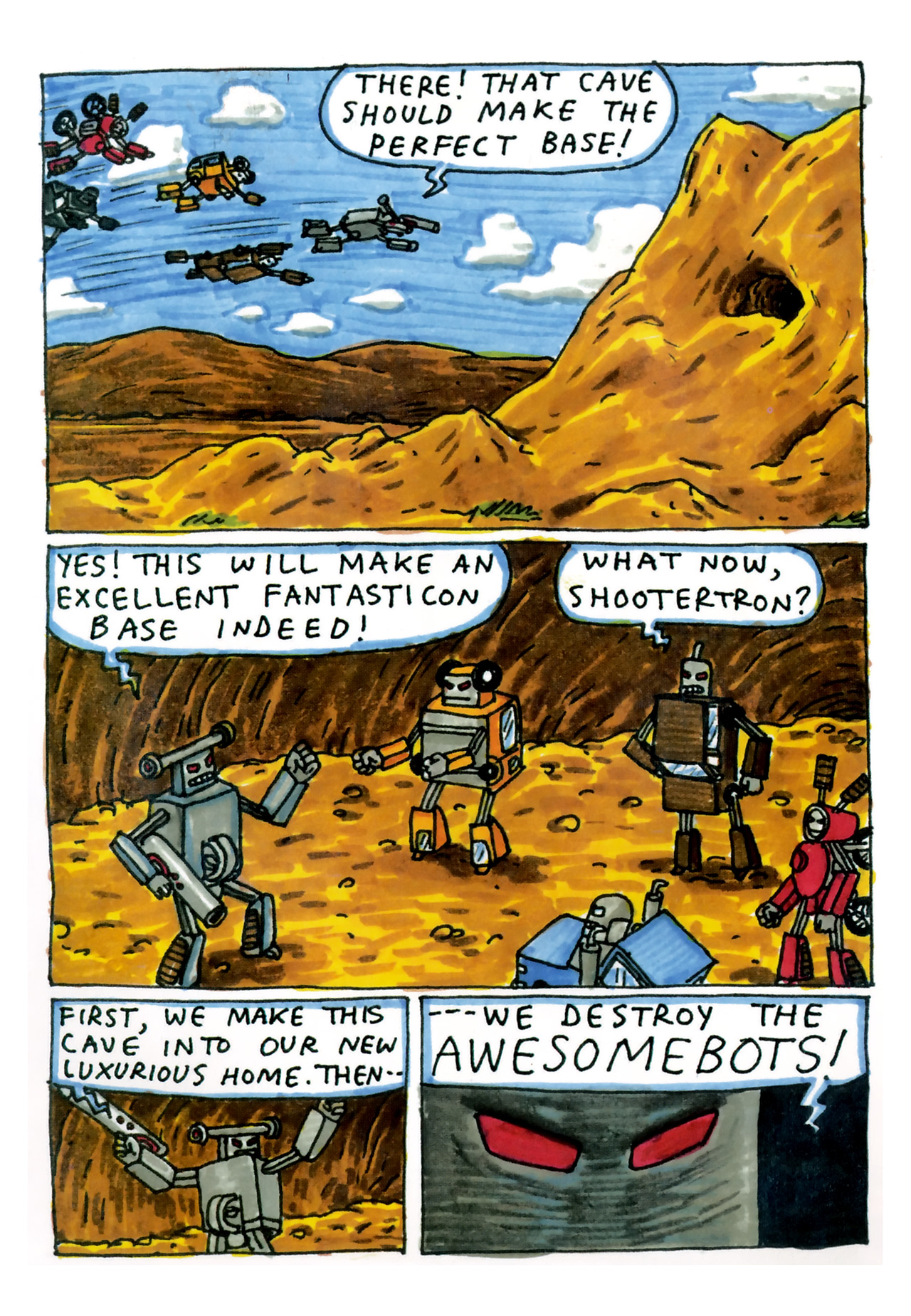 Read online Incredible Change-Bots comic -  Issue # TPB 1 - 31