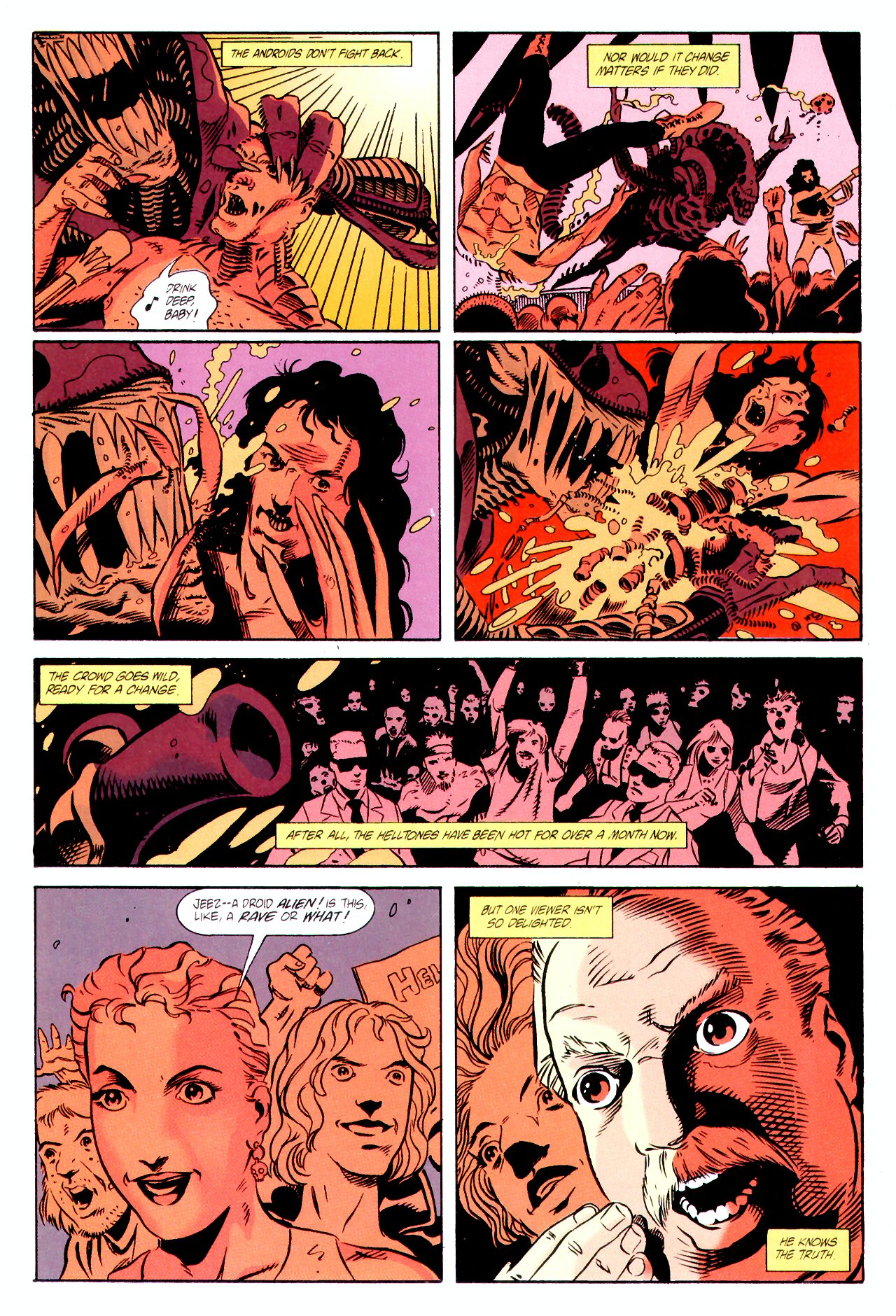 Read online Aliens: Music of the Spears comic -  Issue #4 - 10