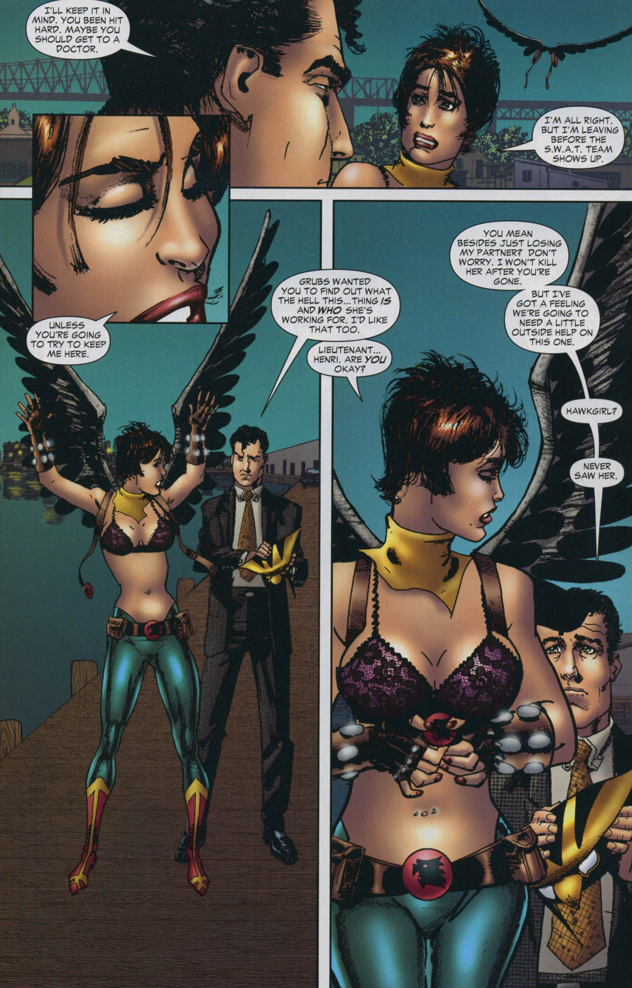 Read online Hawkgirl comic -  Issue #54 - 8