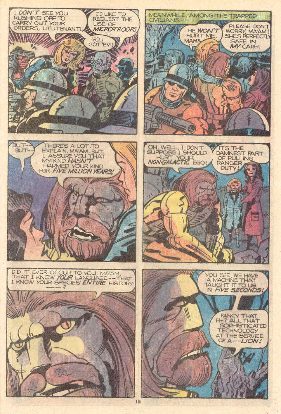 Read online Captain Victory and the Galactic Rangers (1981) comic -  Issue #5 - 21