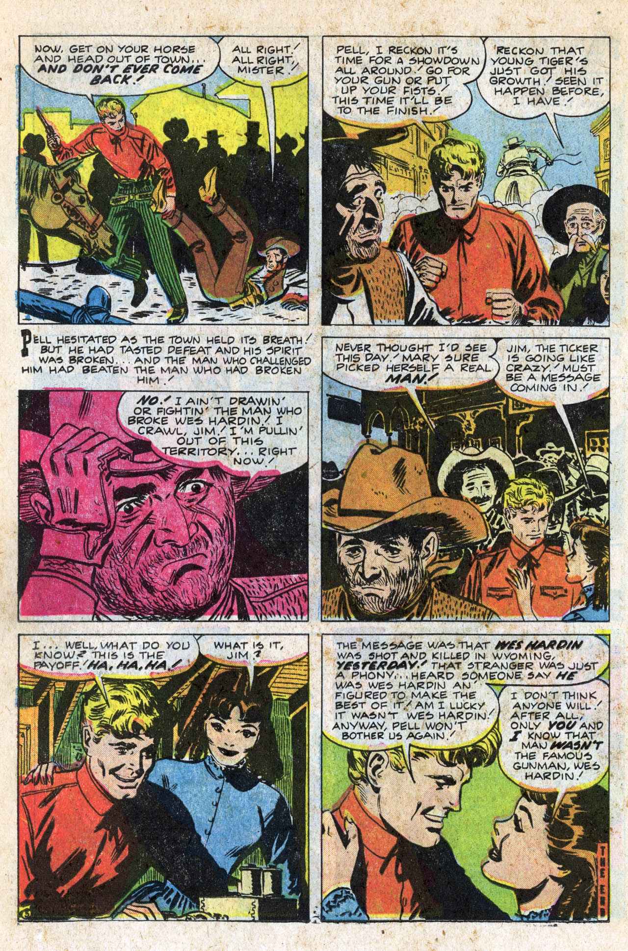 Read online Quick-Trigger Western comic -  Issue #19 - 14