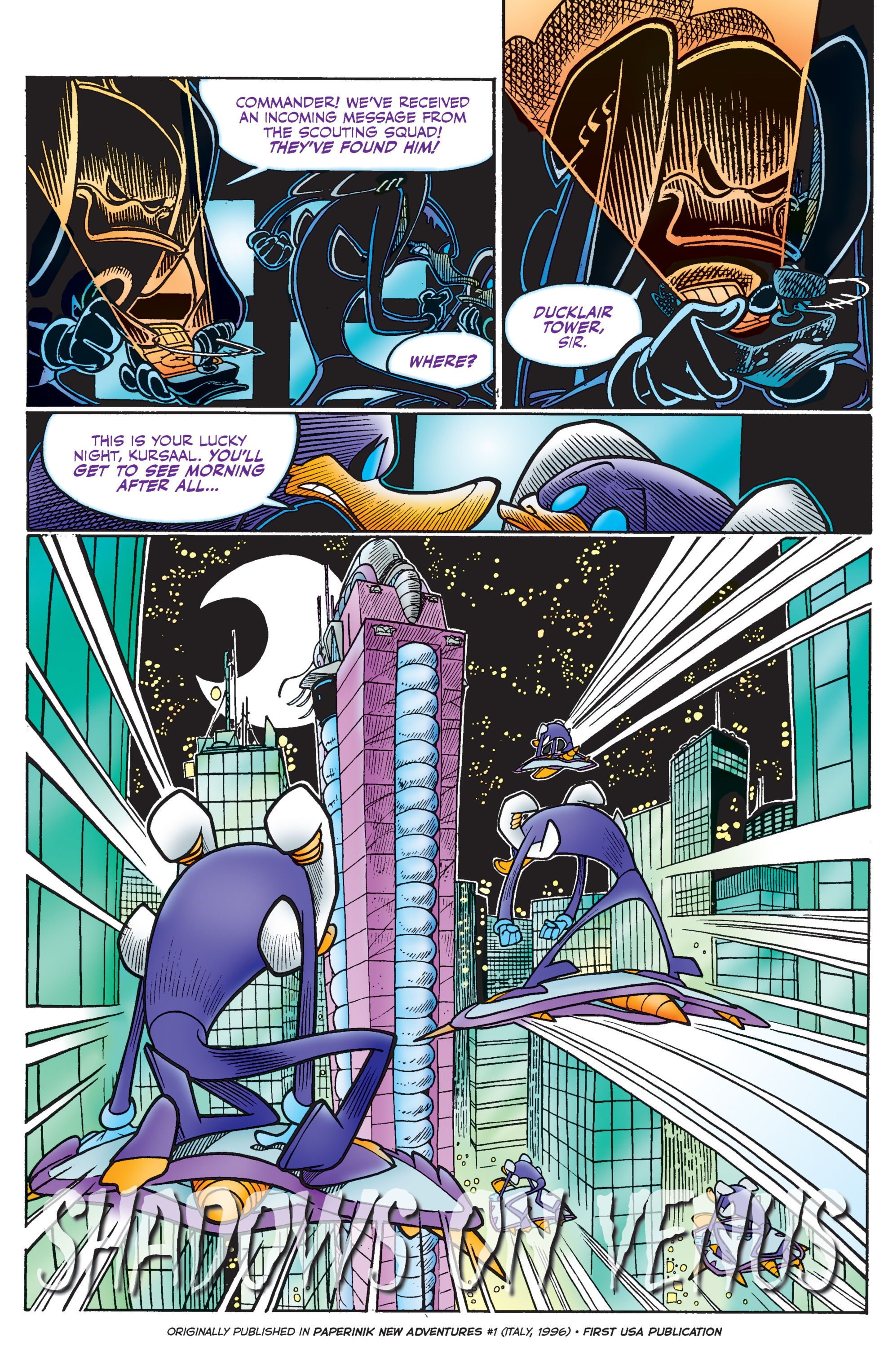 Read online Duck Avenger comic -  Issue #3 - 4