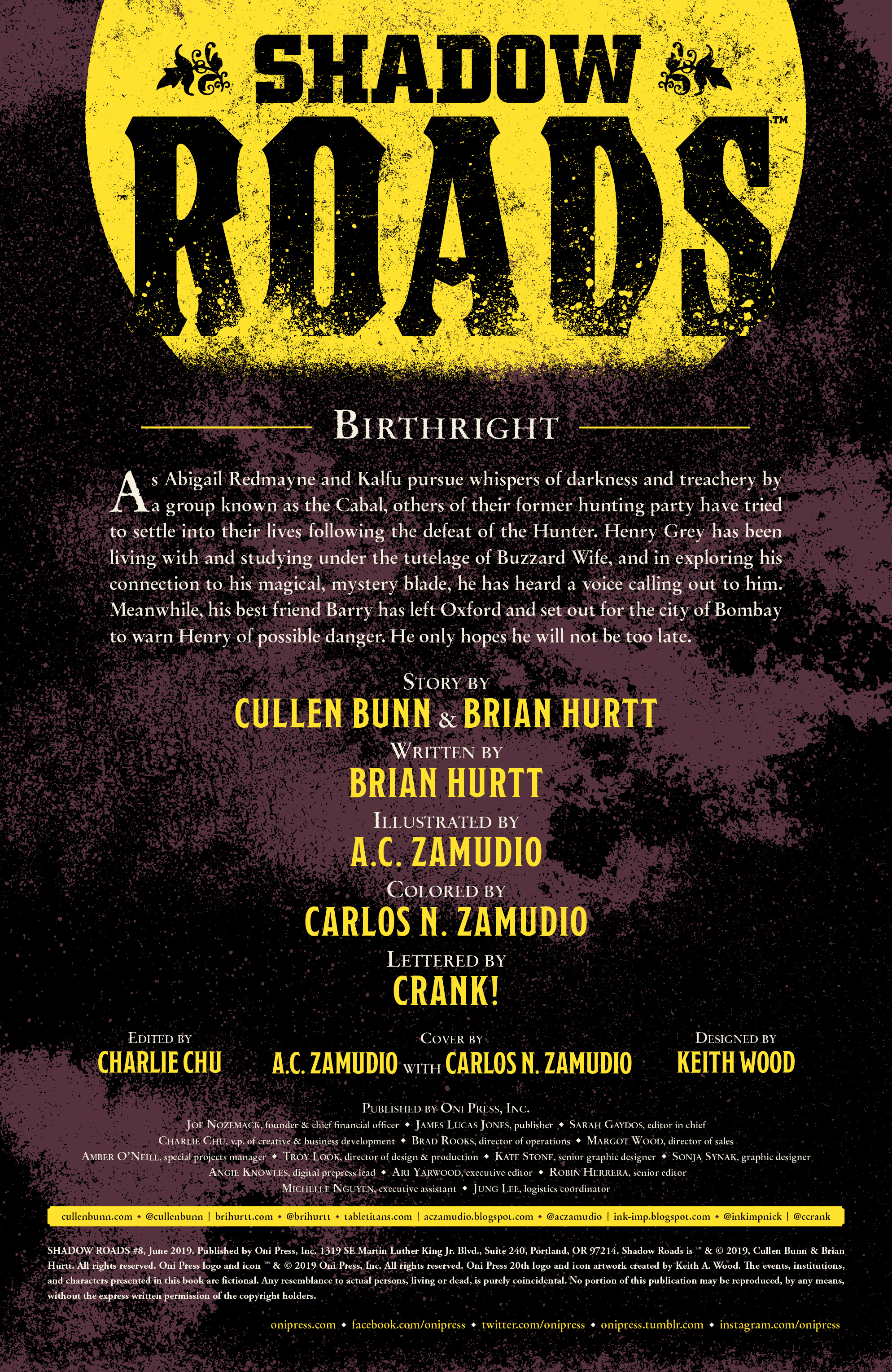 Read online Shadow Roads comic -  Issue #8 - 2