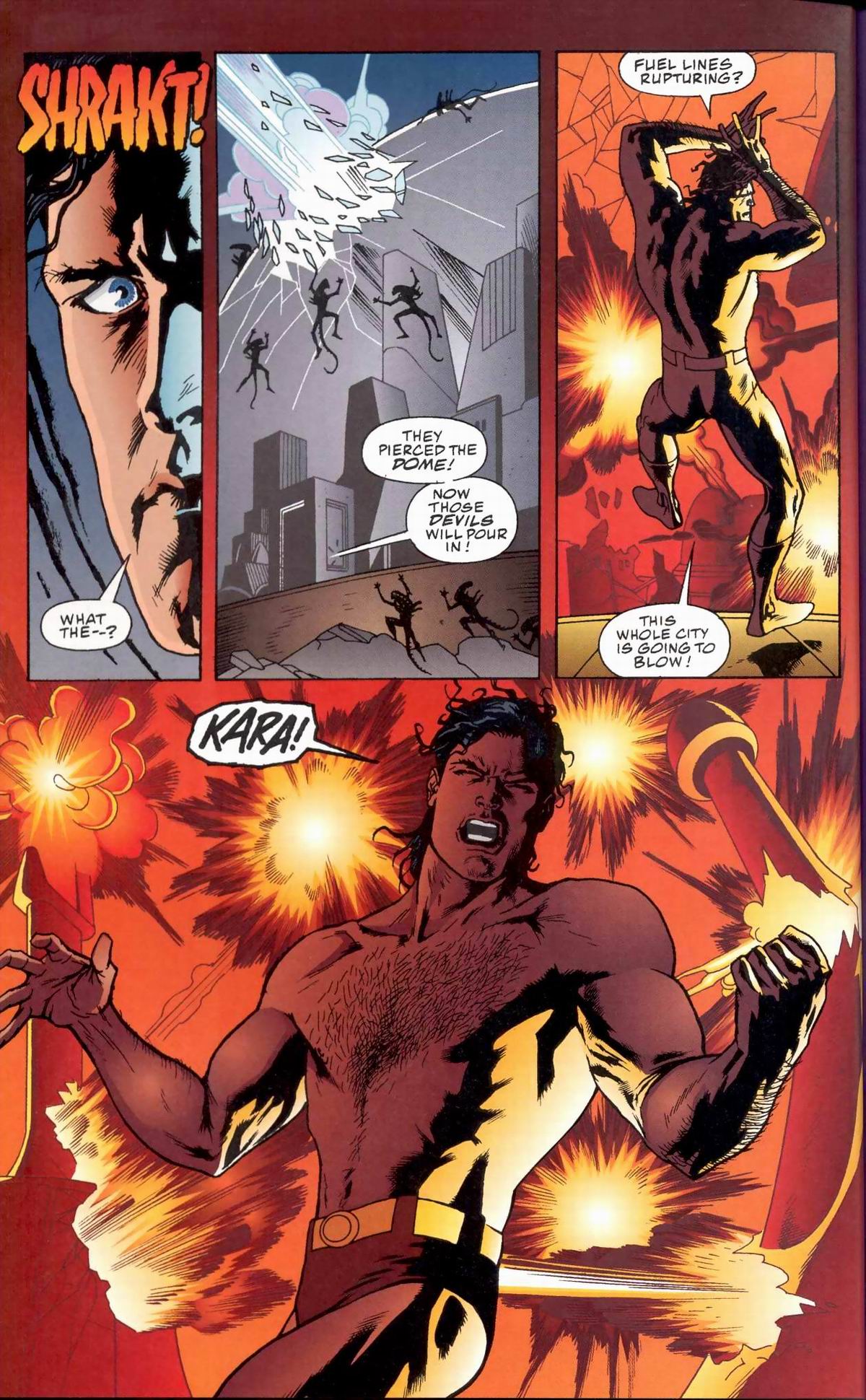 Read online Superman vs. Aliens comic -  Issue #2 - 42