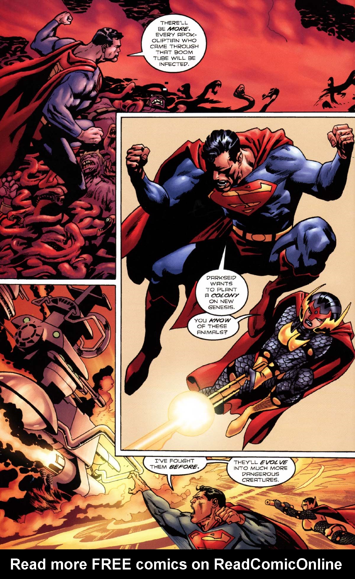 Read online Superman/Aliens 2: God War comic -  Issue #2 - 24