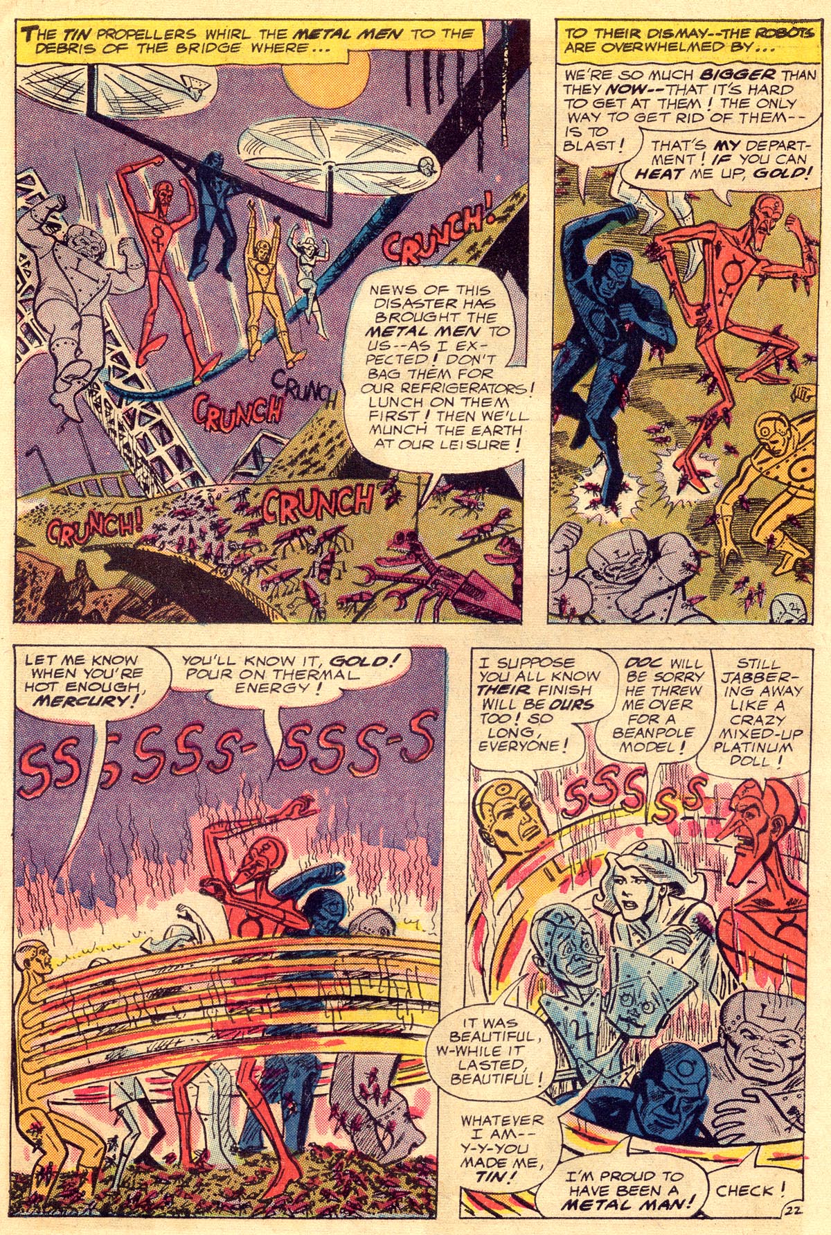 Metal Men (1963) Issue #16 #16 - English 31