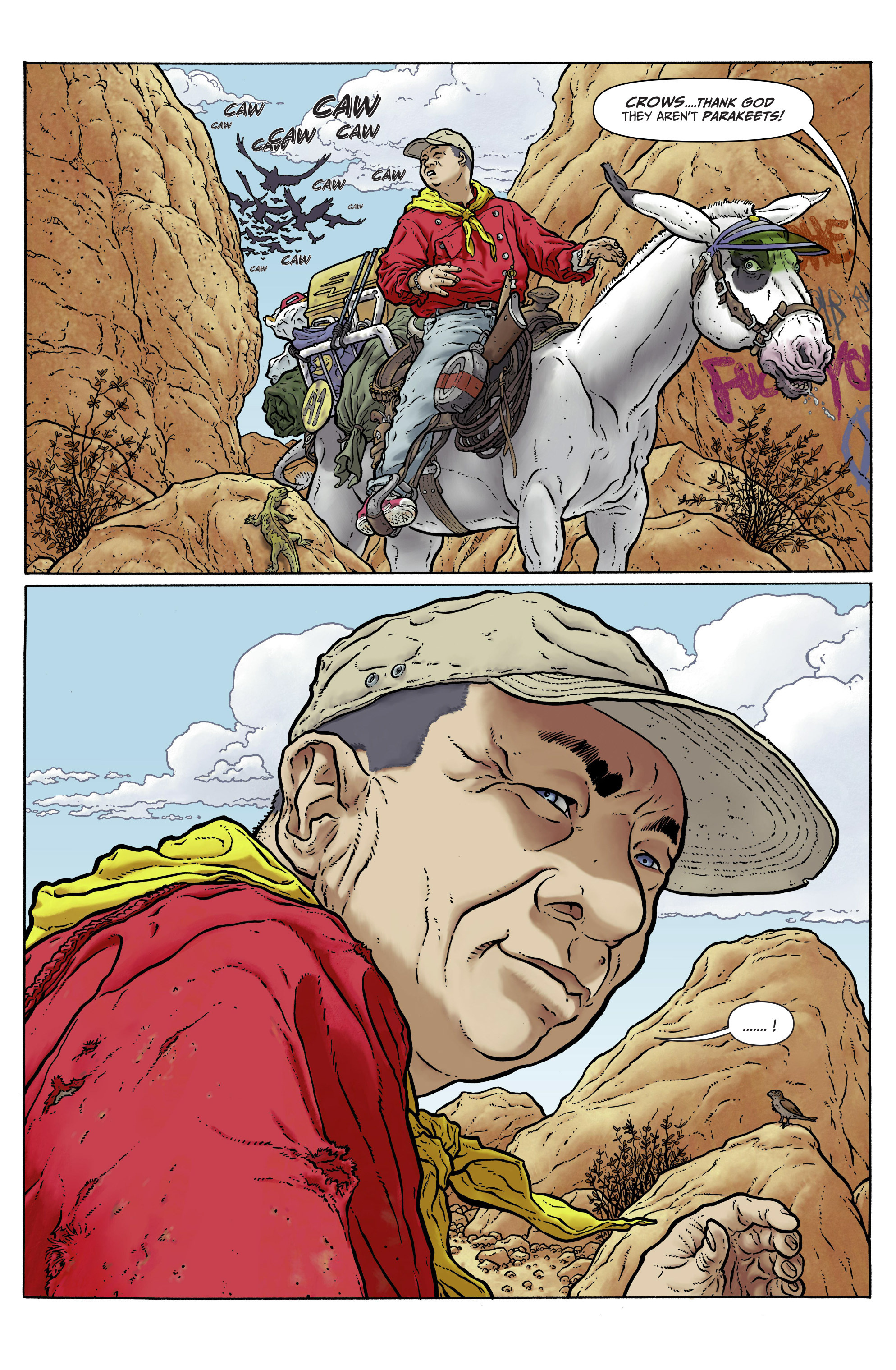Read online Shaolin Cowboy comic -  Issue #1 - 11
