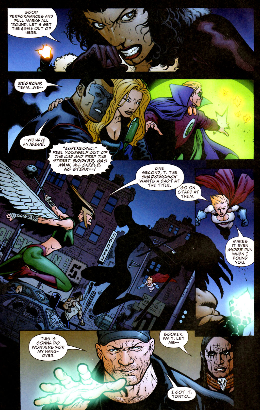Read online Justice League Elite comic -  Issue #6 - 11