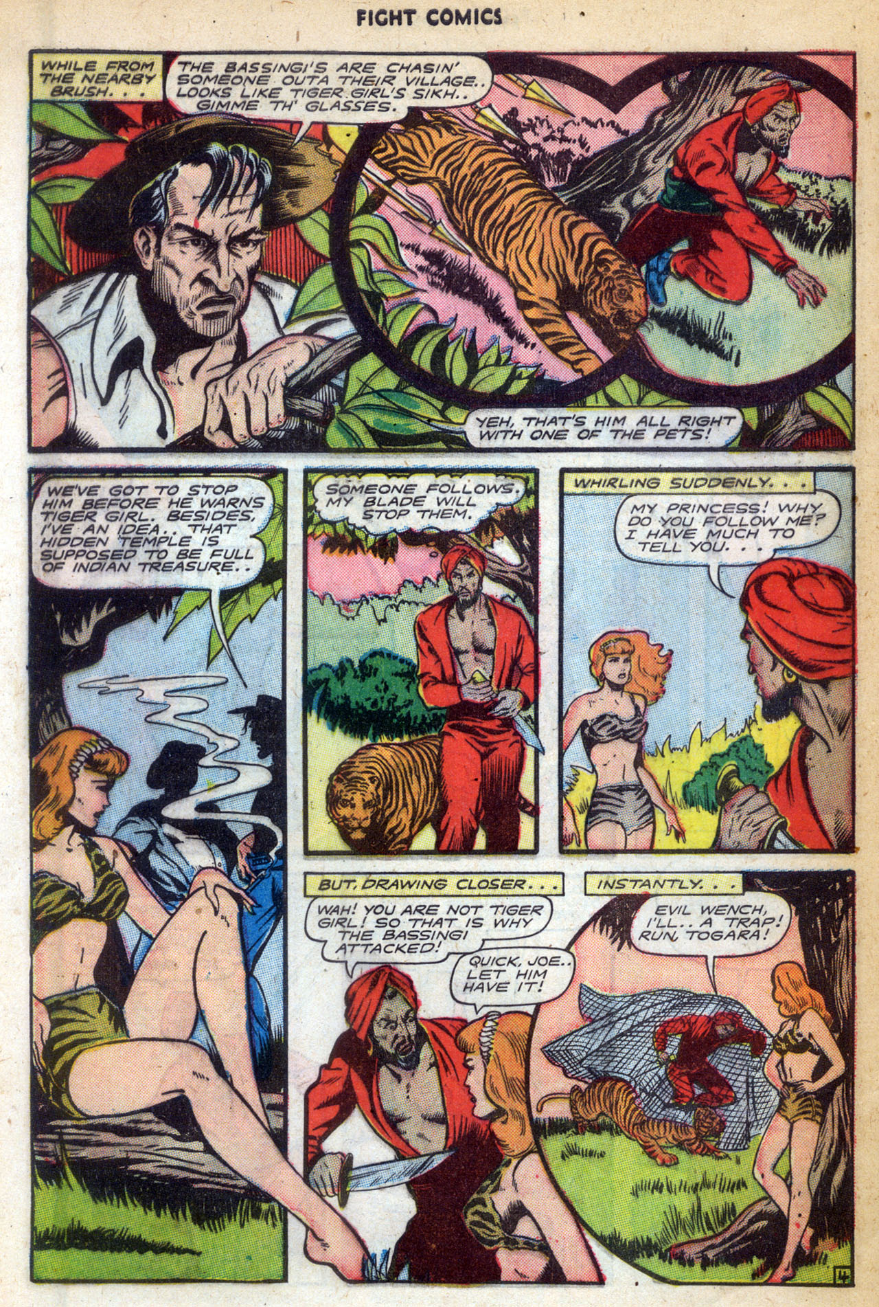 Read online Fight Comics comic -  Issue #43 - 44