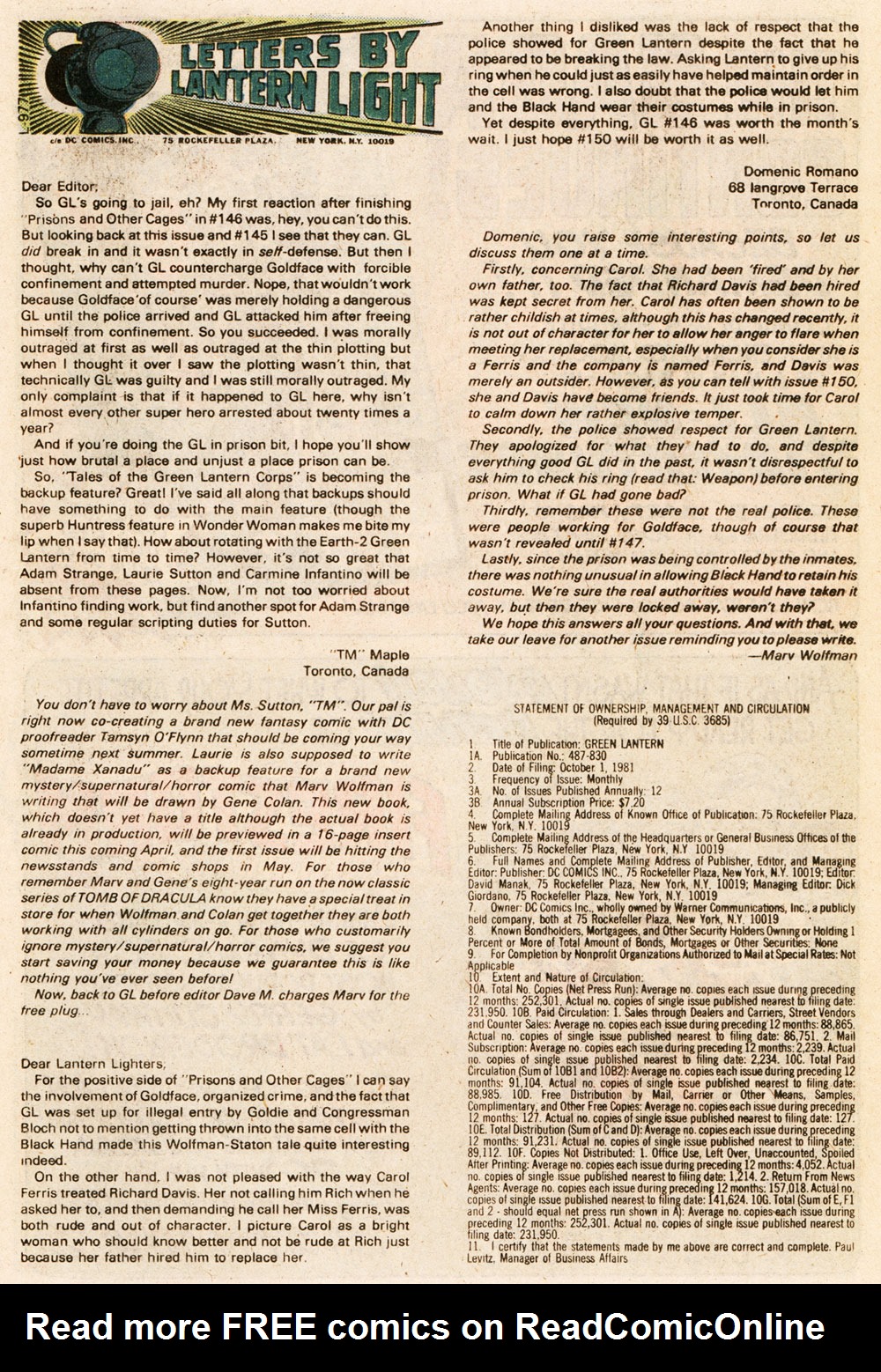 Read online Green Lantern (1960) comic -  Issue #152 - 19