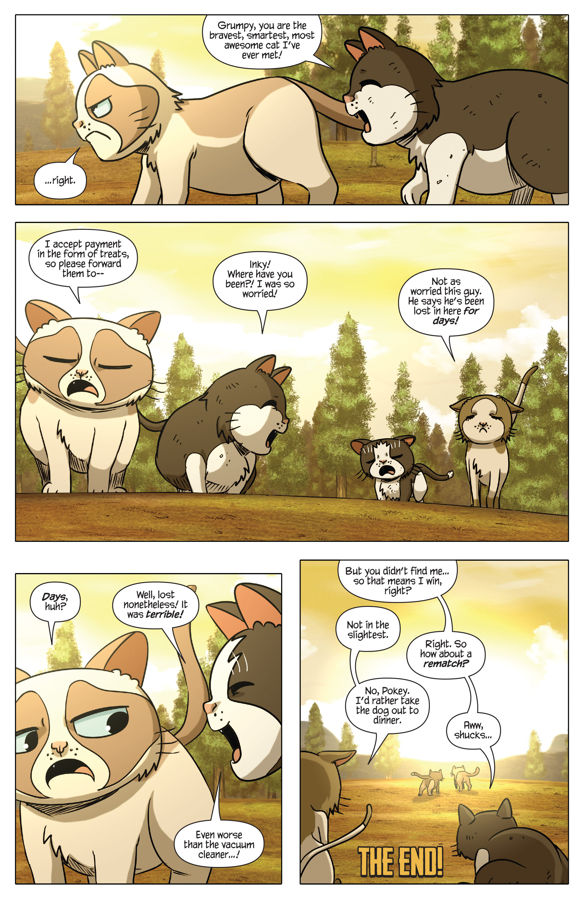 Read online Grumpy Cat & Pokey comic -  Issue #4 - 12