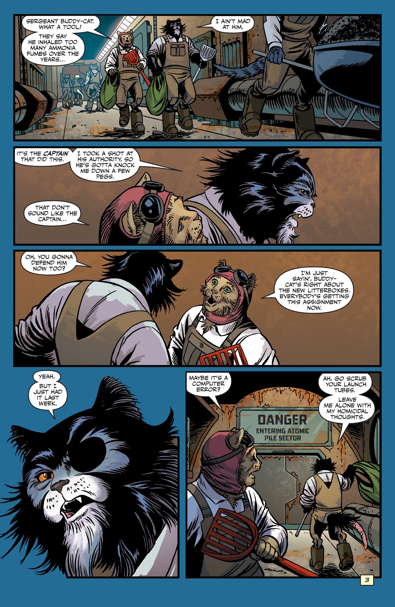 Read online Captain Ginger comic -  Issue #2 - 5