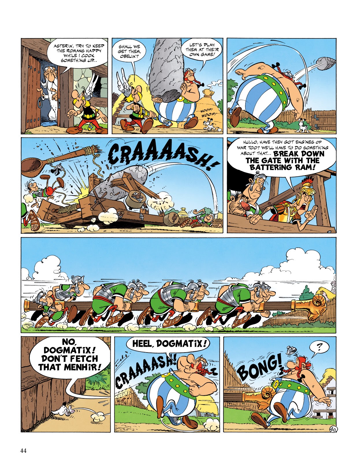 Read online Asterix comic -  Issue #21 - 45