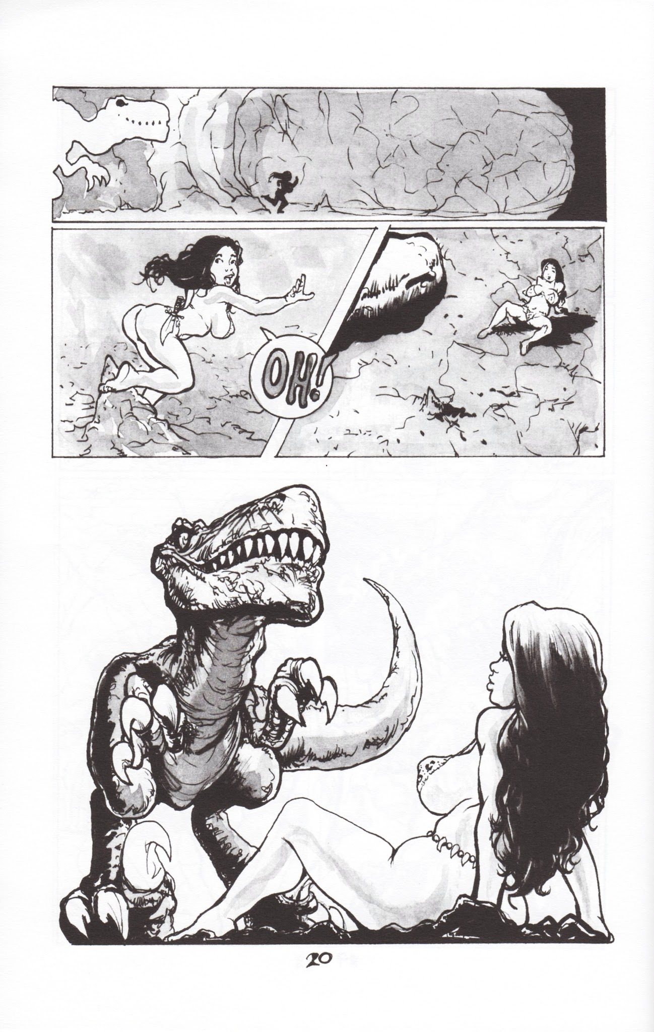 Read online Cavewoman: Raptor comic -  Issue #2 - 22