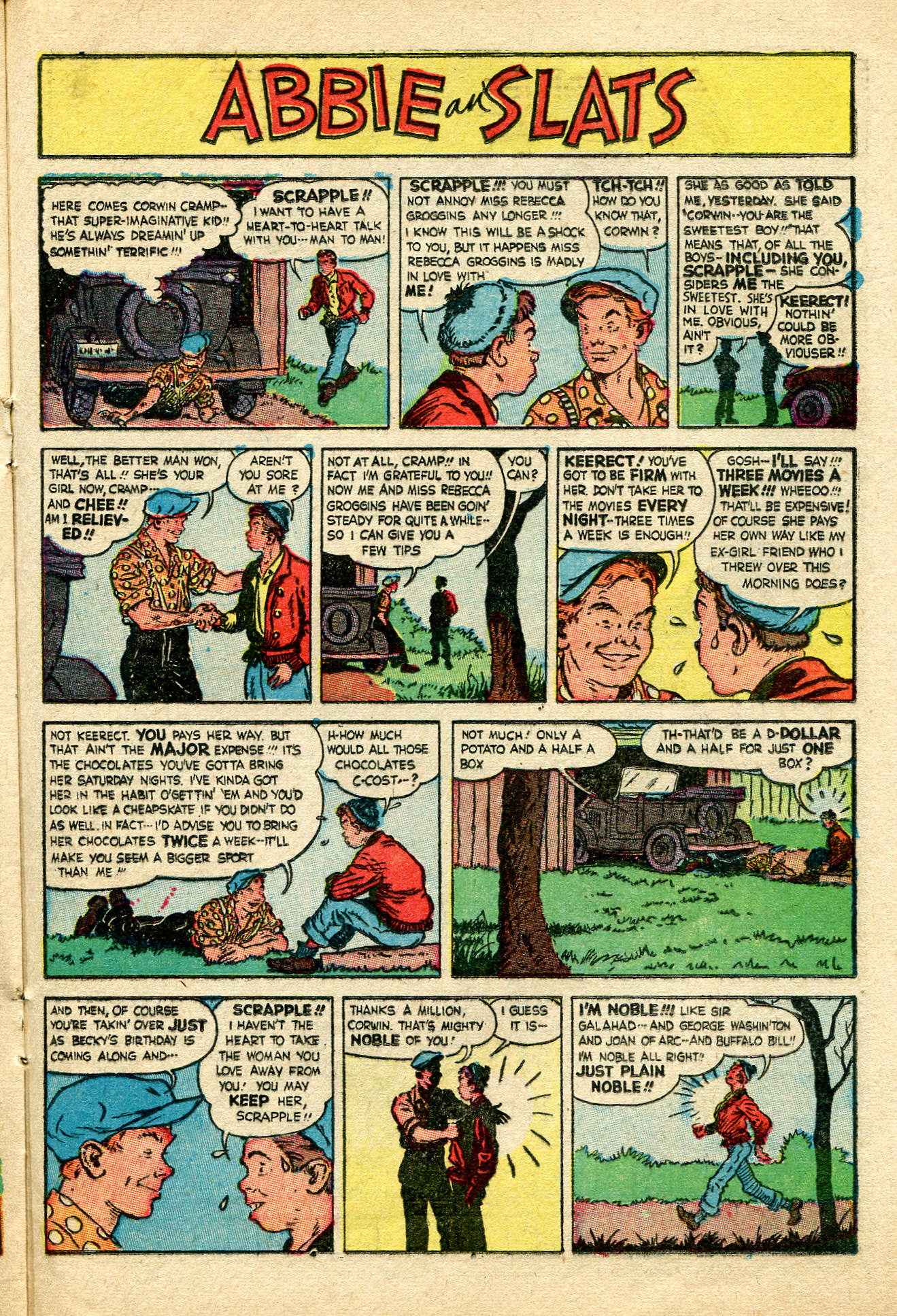 Read online Fritzi Ritz (1948) comic -  Issue #7 - 21
