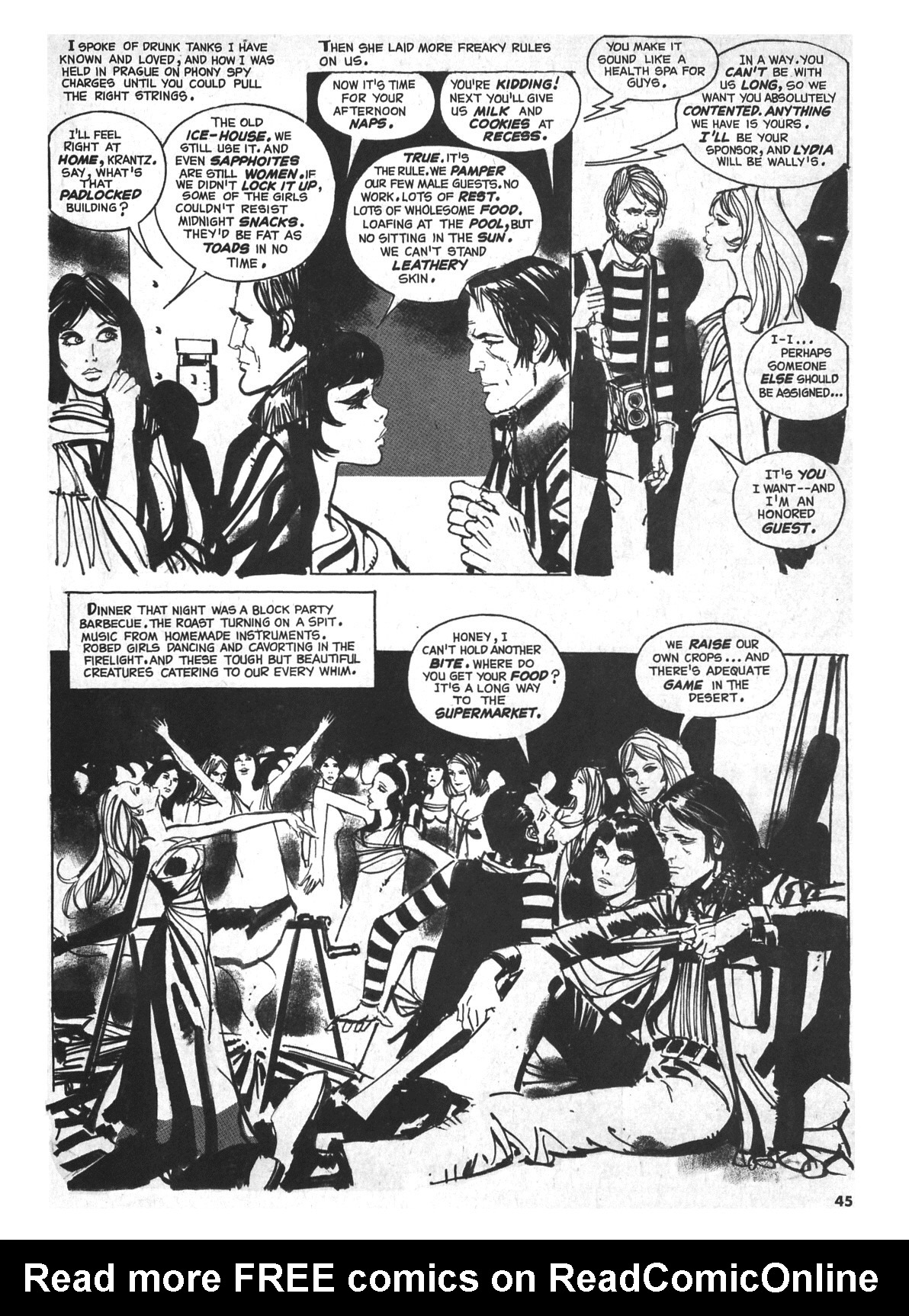 Read online Vampirella (1969) comic -  Issue #17 - 45