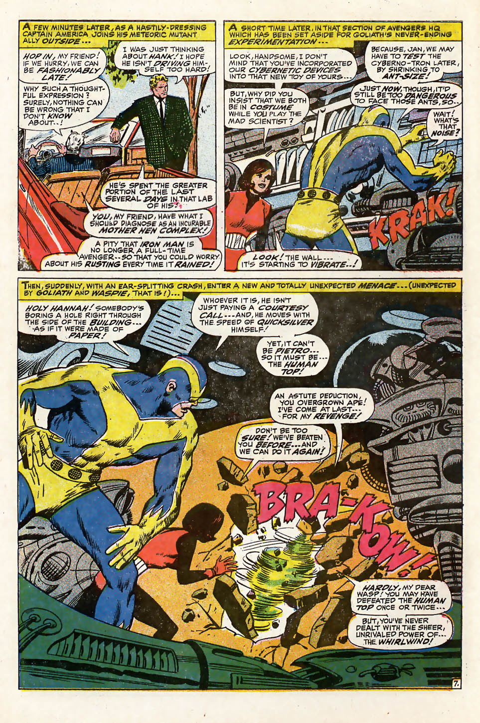 Read online The Avengers (1963) comic -  Issue #46 - 8