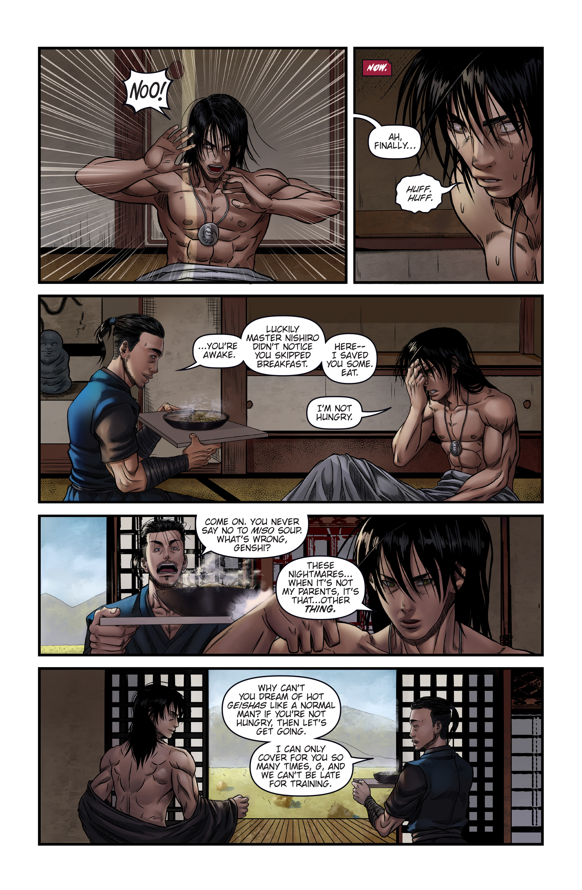 Read online Honor and Curse comic -  Issue #1 - 9