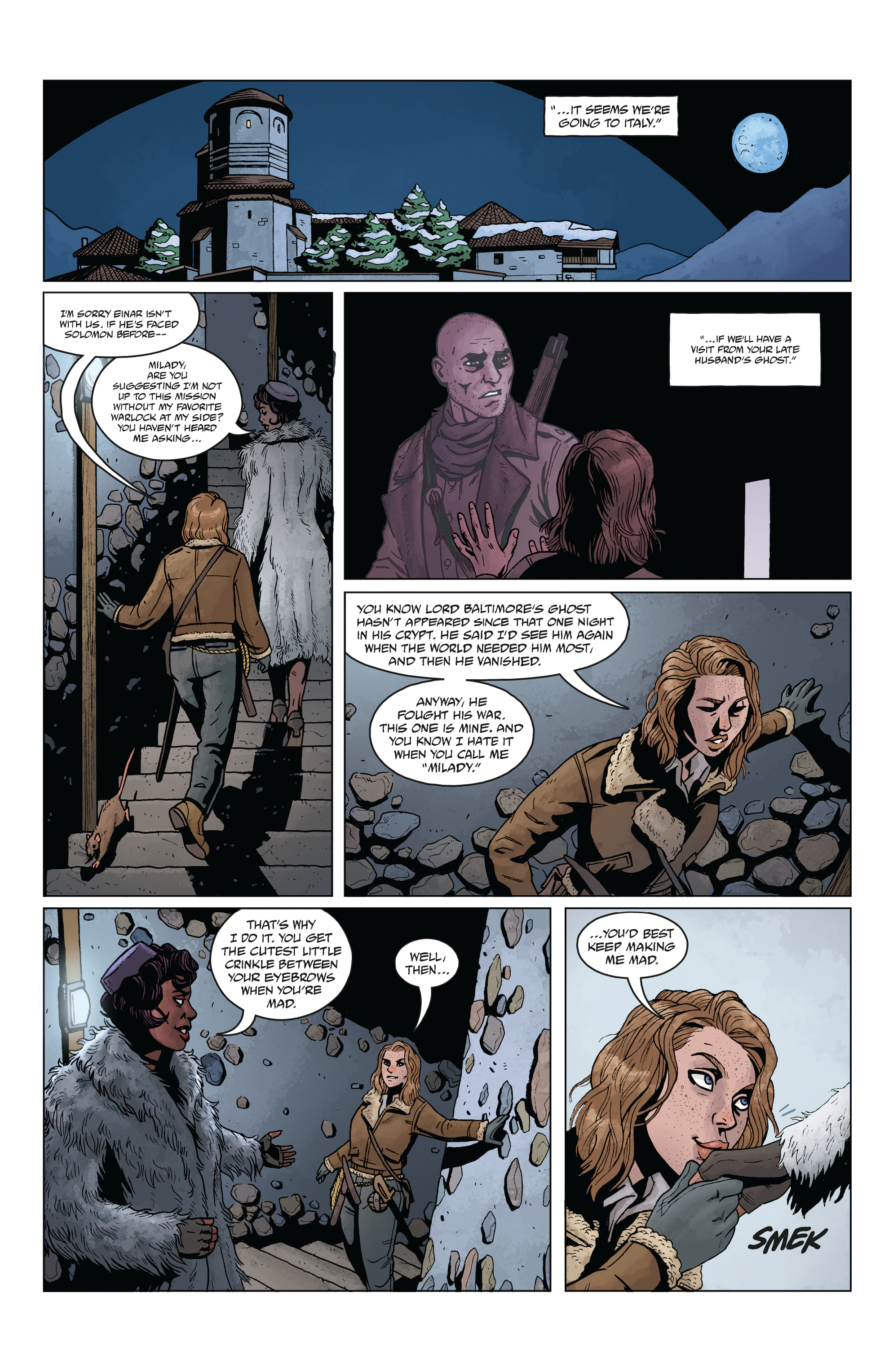 Read online Lady Baltimore: The Dream of Ikelos comic -  Issue # Full - 5