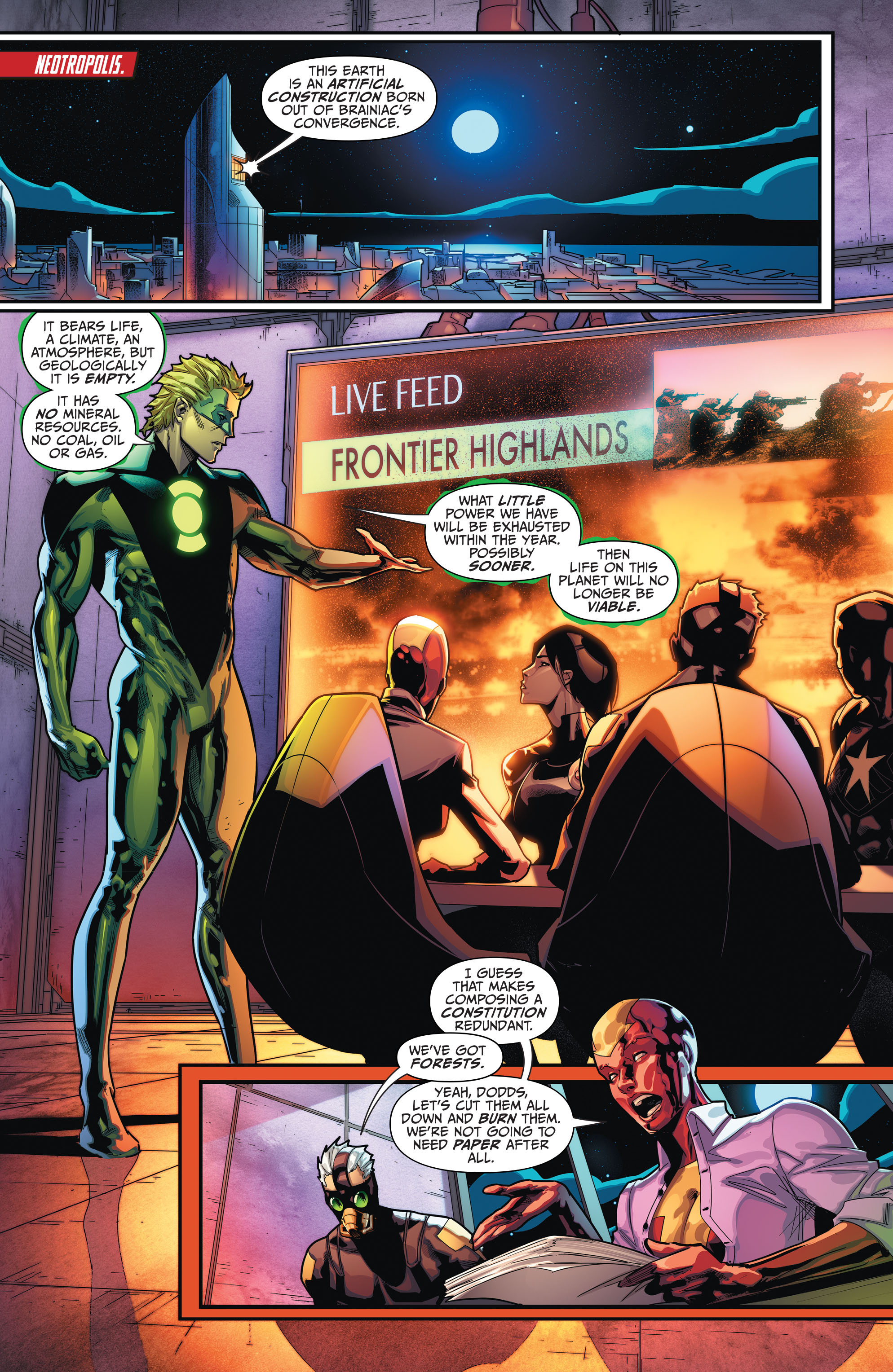 Read online Earth 2: Society comic -  Issue #10 - 8