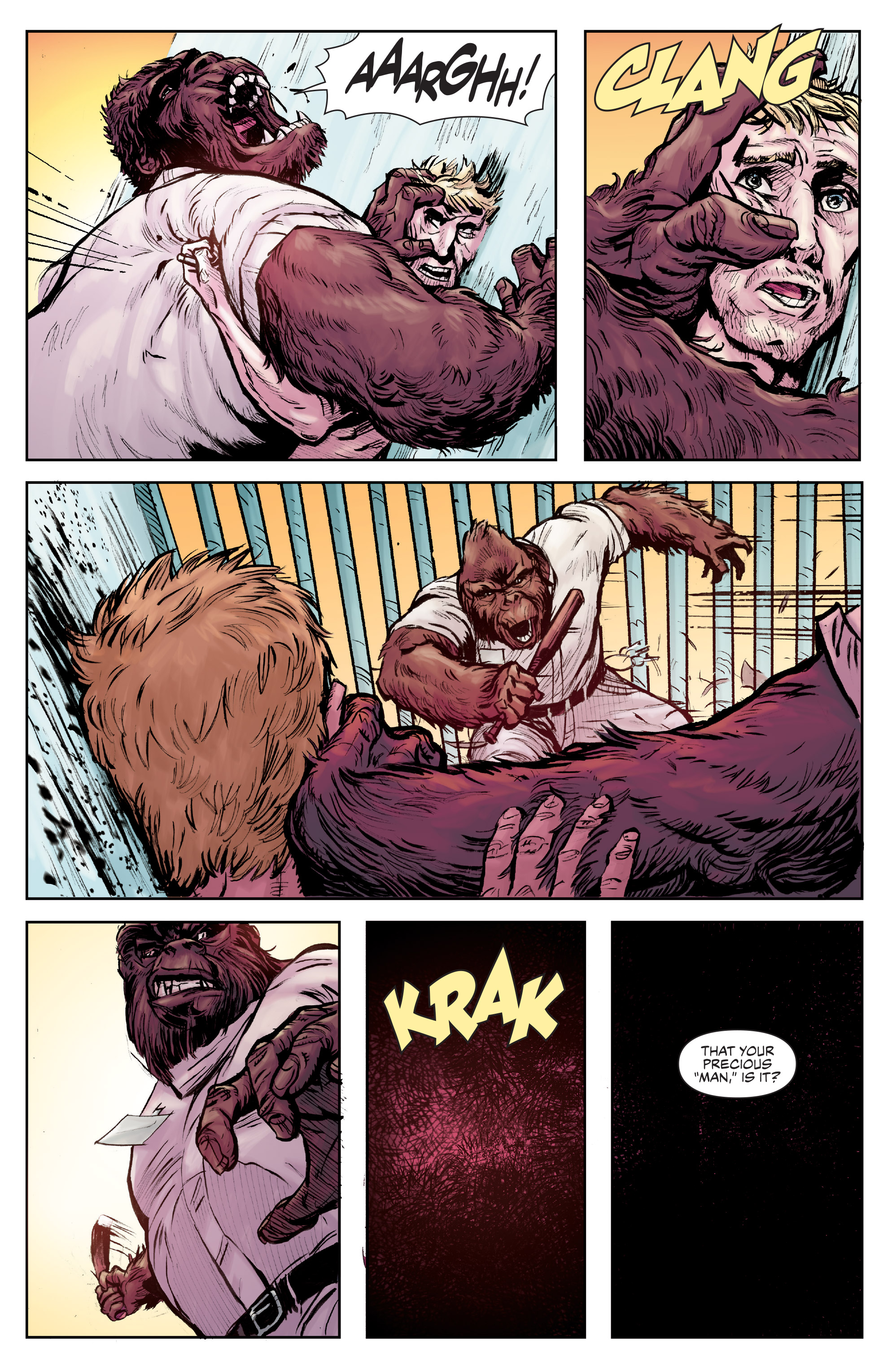 Read online Planet of the Apes Visionaries comic -  Issue # TPB - 49