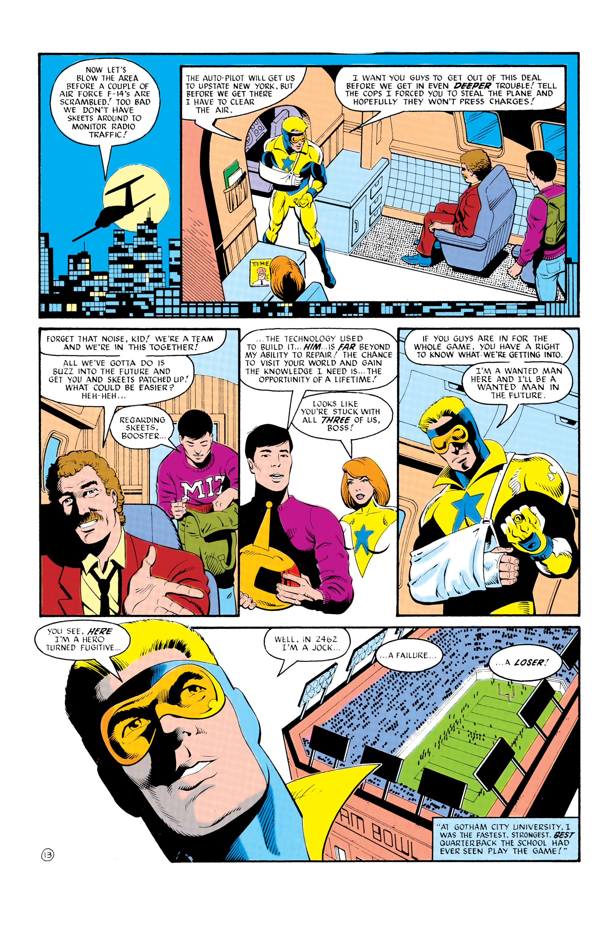 Read online Booster Gold (1986) comic -  Issue #13 - 14